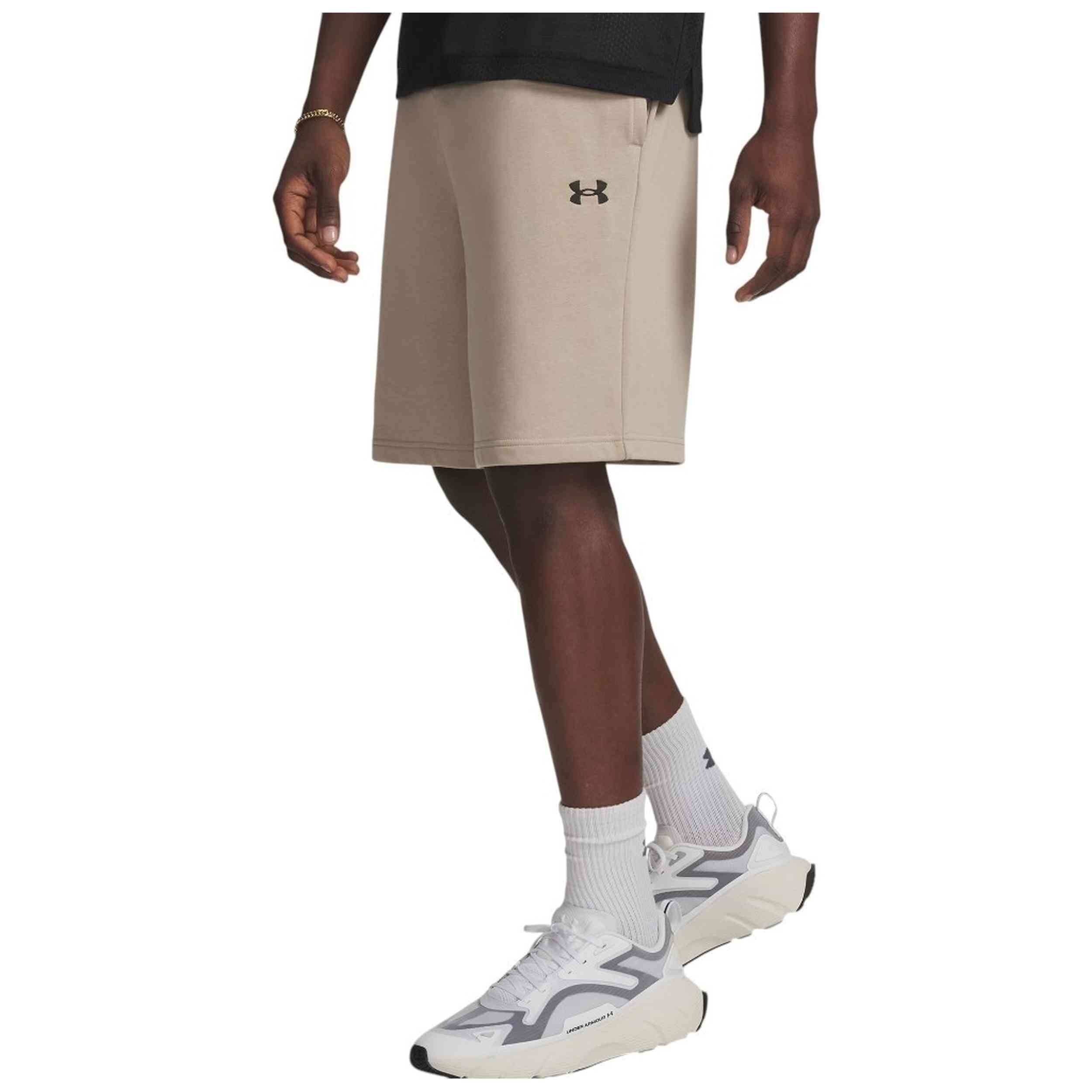 Pantalón Under Armour modelo Ua Rival Lw Shorts en color Beig