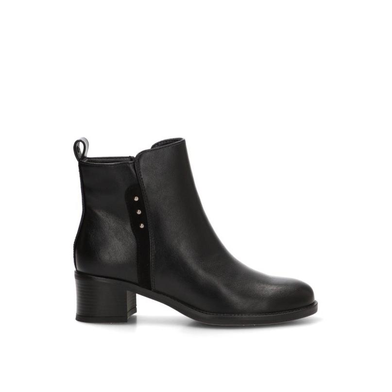 Botin Armony - Mujer - Tacón Medio - Modelo 30045 - Color Negro