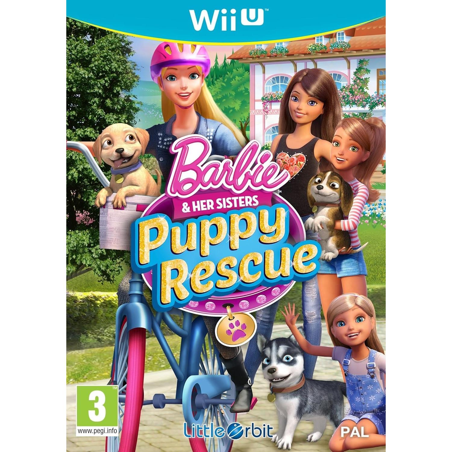 Barbie and Her Sisters: Puppy Rescue, Juego para Consola Nintendo Wii U