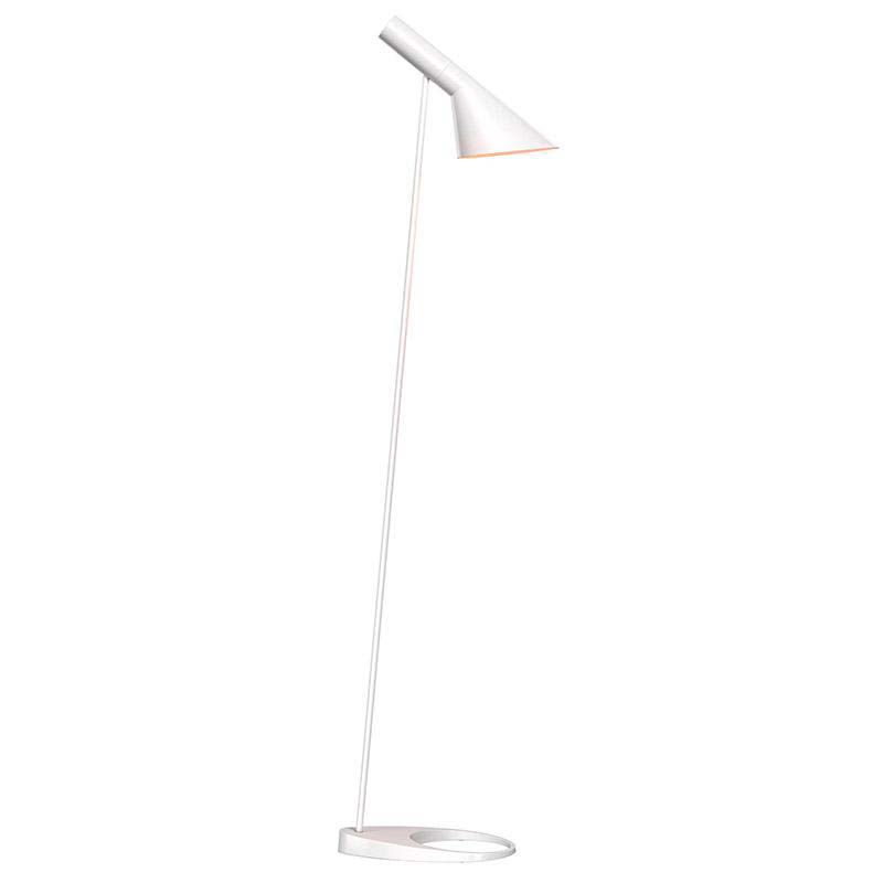 LEDBOX Lámpara JACOBSEN de pie, réplica, Blanco. Lámparas led, Lamparas led de pie