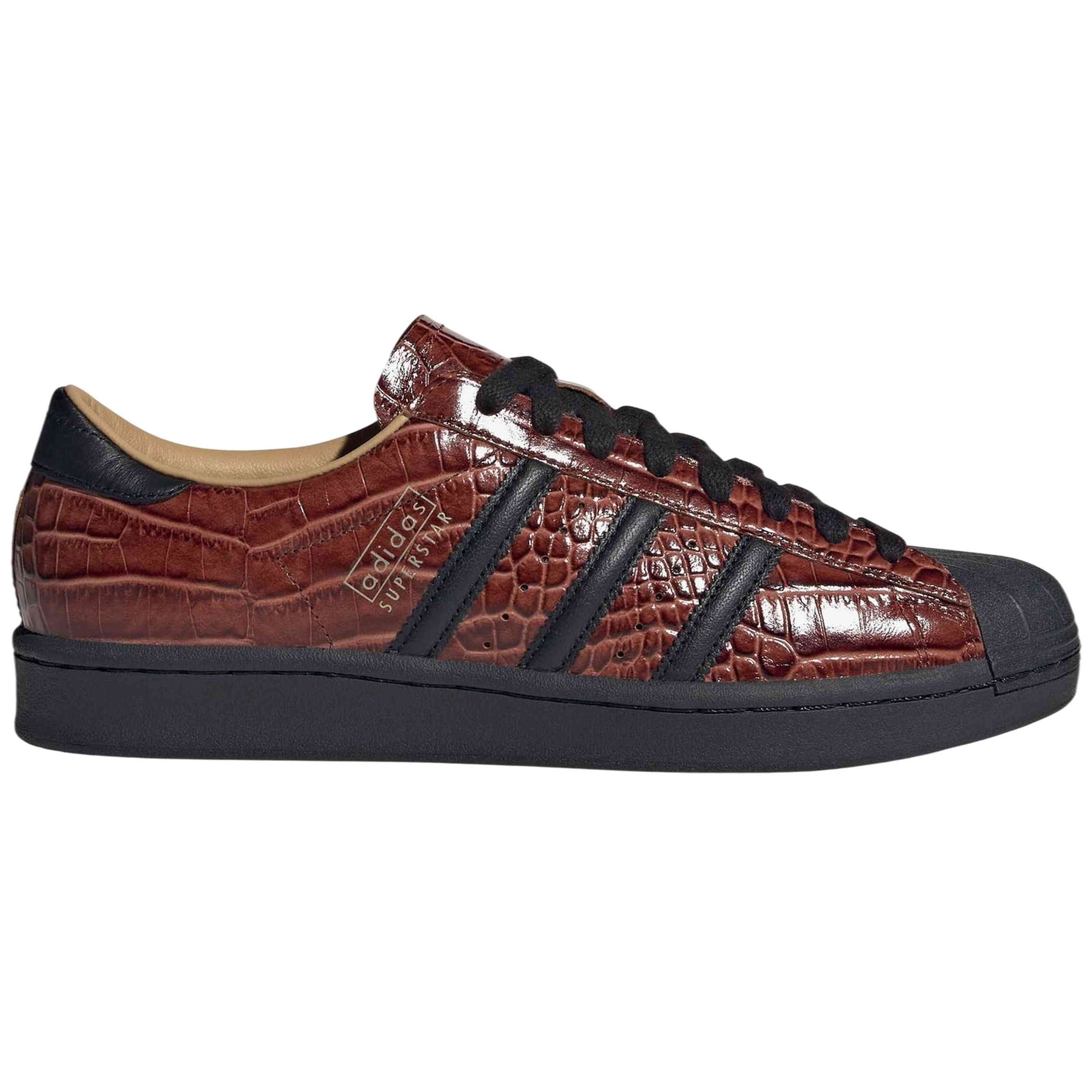 Zapatillas Adidas modelo Superstar Vintage "FOX BROWN CROC" para hombre y mujer en color Marron