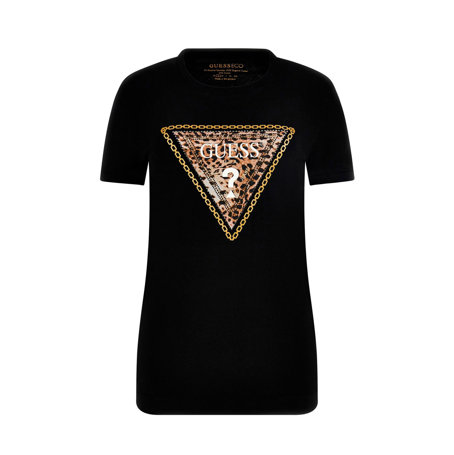 Guess Camiseta Negra W4YI40 J1314-JBLK , para Mujer
