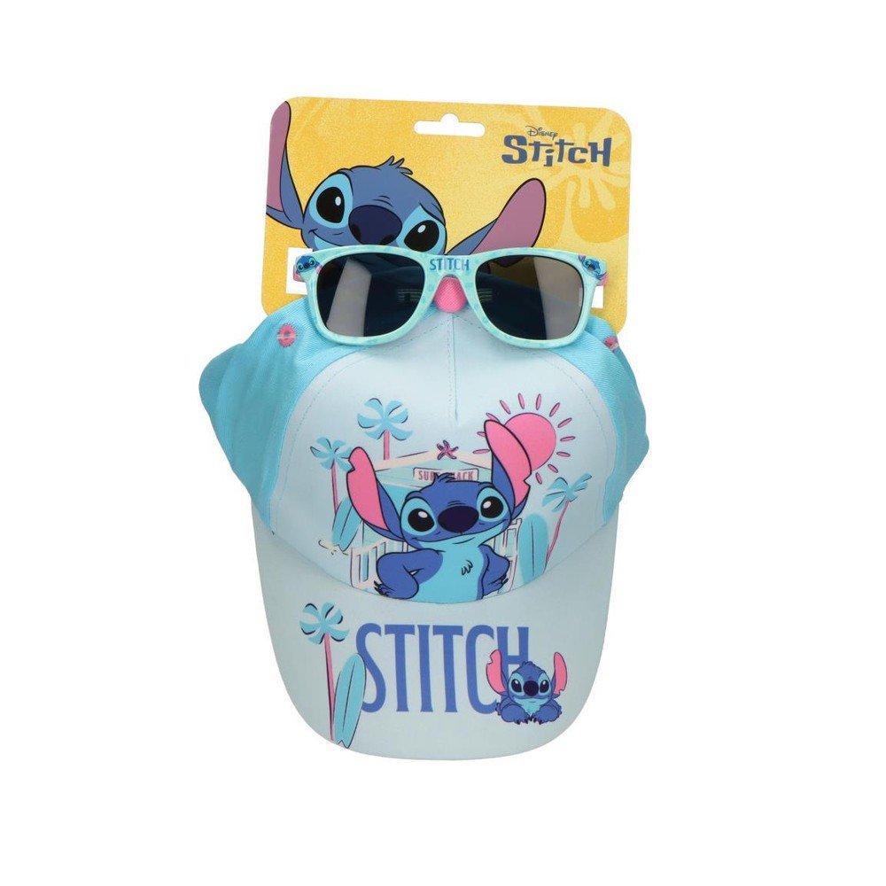 CERDA SET GORRA + GAFAS DE SOL STITCH SUMMER GORRA 5x16x12 Cms.