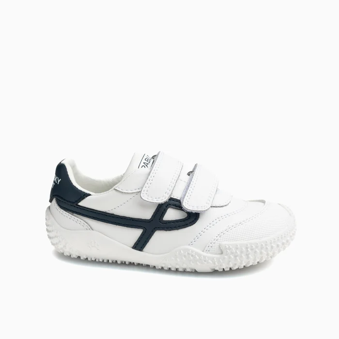 Pablosky - Zapatillas deportivas Zarpa Plus 905002 para niño, cierre de velcro y suela flexible, blanco