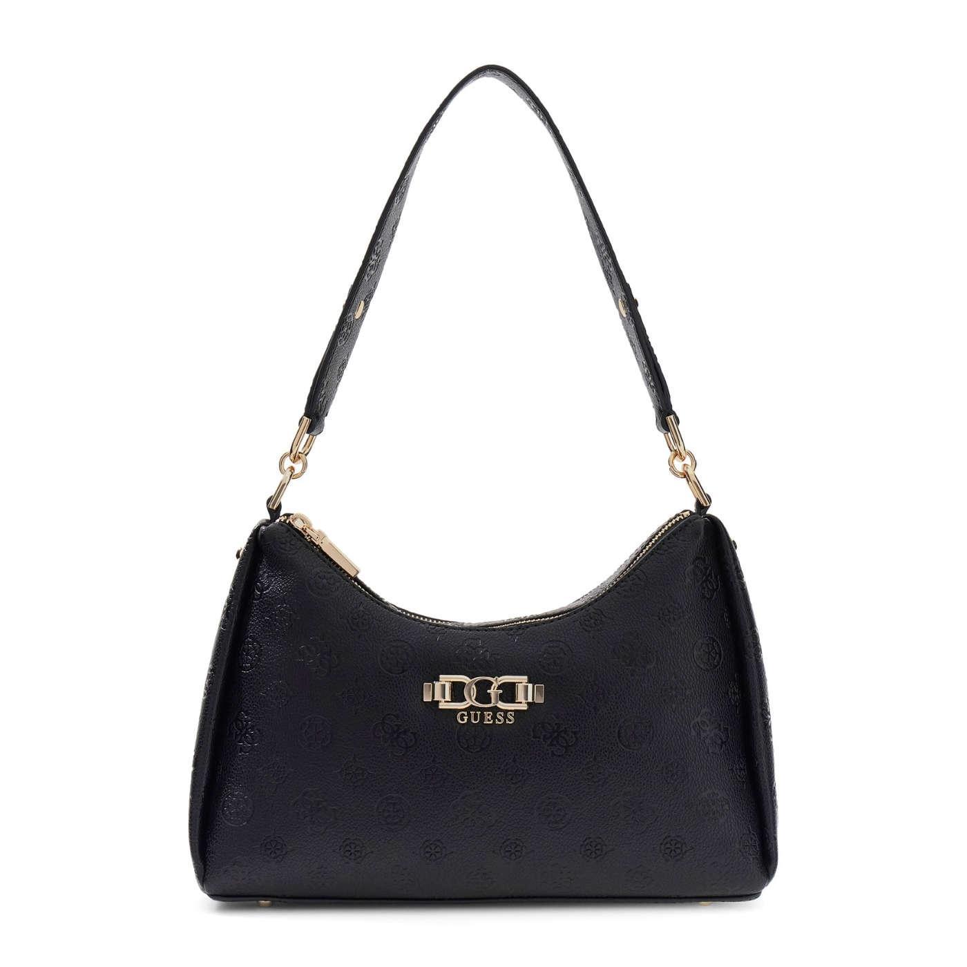 Bolso de hombro Guess Anise Shoulder negro logo para mujer
