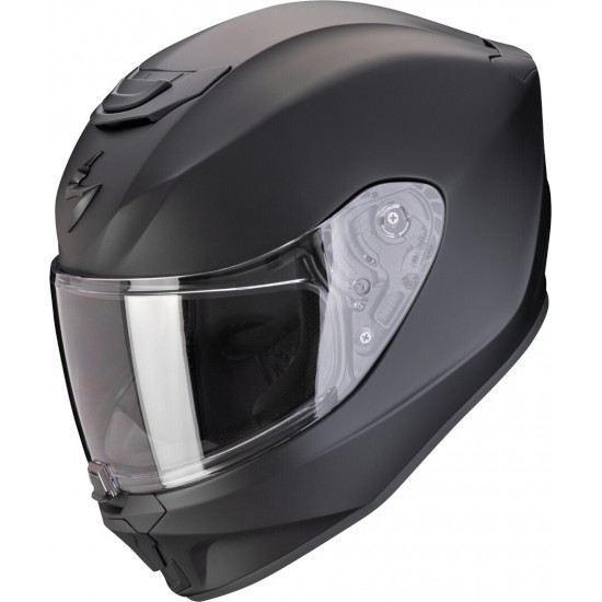 Scorpion EXO-JNR Air Solid negro mate CE 22.06 casco infantil integral 120-100-10