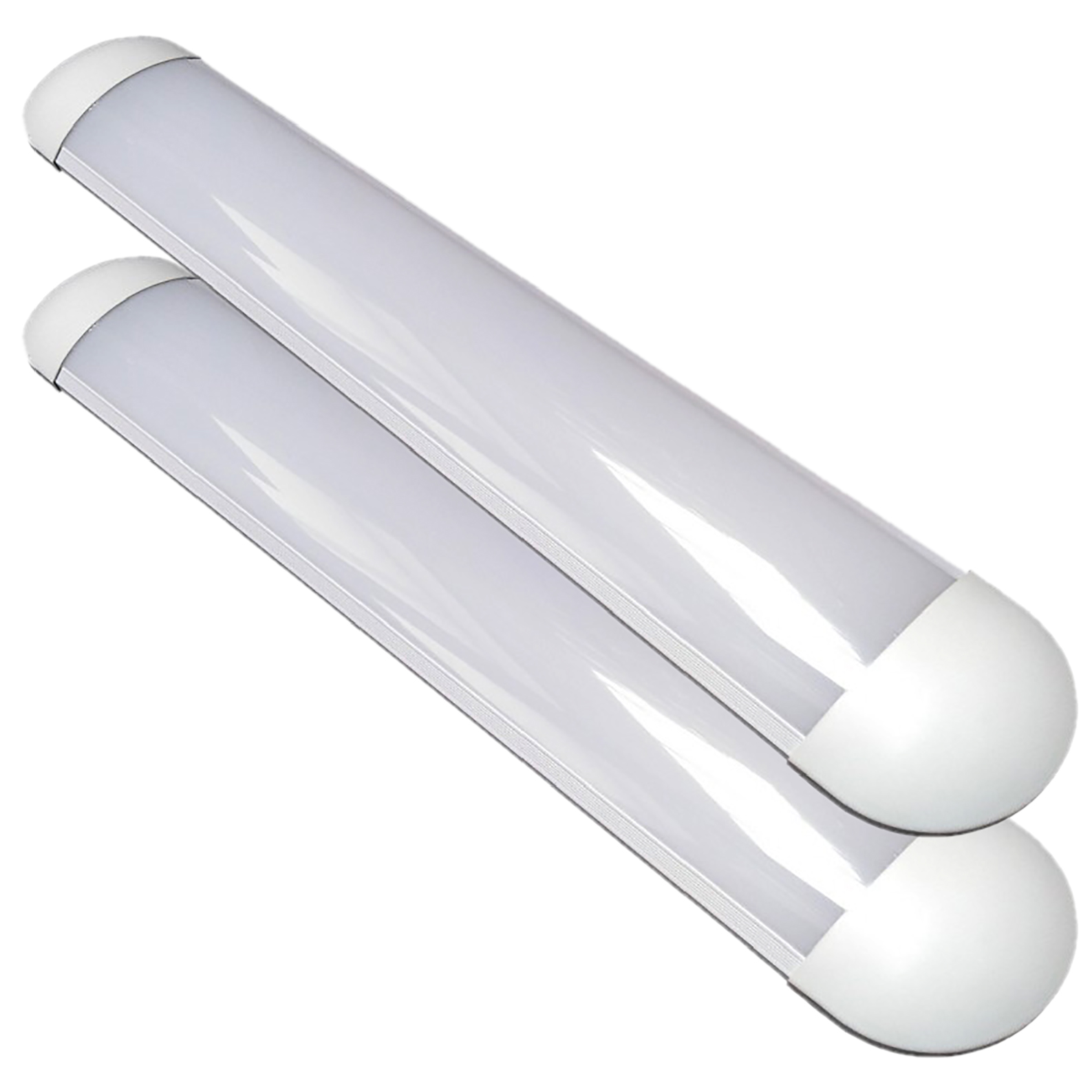 LED ATOMANT Pantalla Luminaria con PLUS LED integrado, 60cm 36W, 3600 lúmenes, ideal para hogar, oficina, cocina, pasillos y comercios, ofrece luz potente, eficiente y homogénea, fácil instalación, diseño duradero y bajo consumo energético
