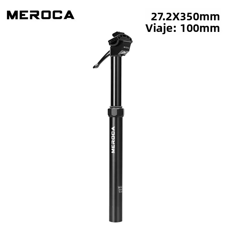 TK MEROCA Poste De Silla Para Bicicleta De Acero Aluminio Ajustable En Altura 27.2mm/30.9mm/31.6mm Para Bicicleta De Carretera Y Montaña