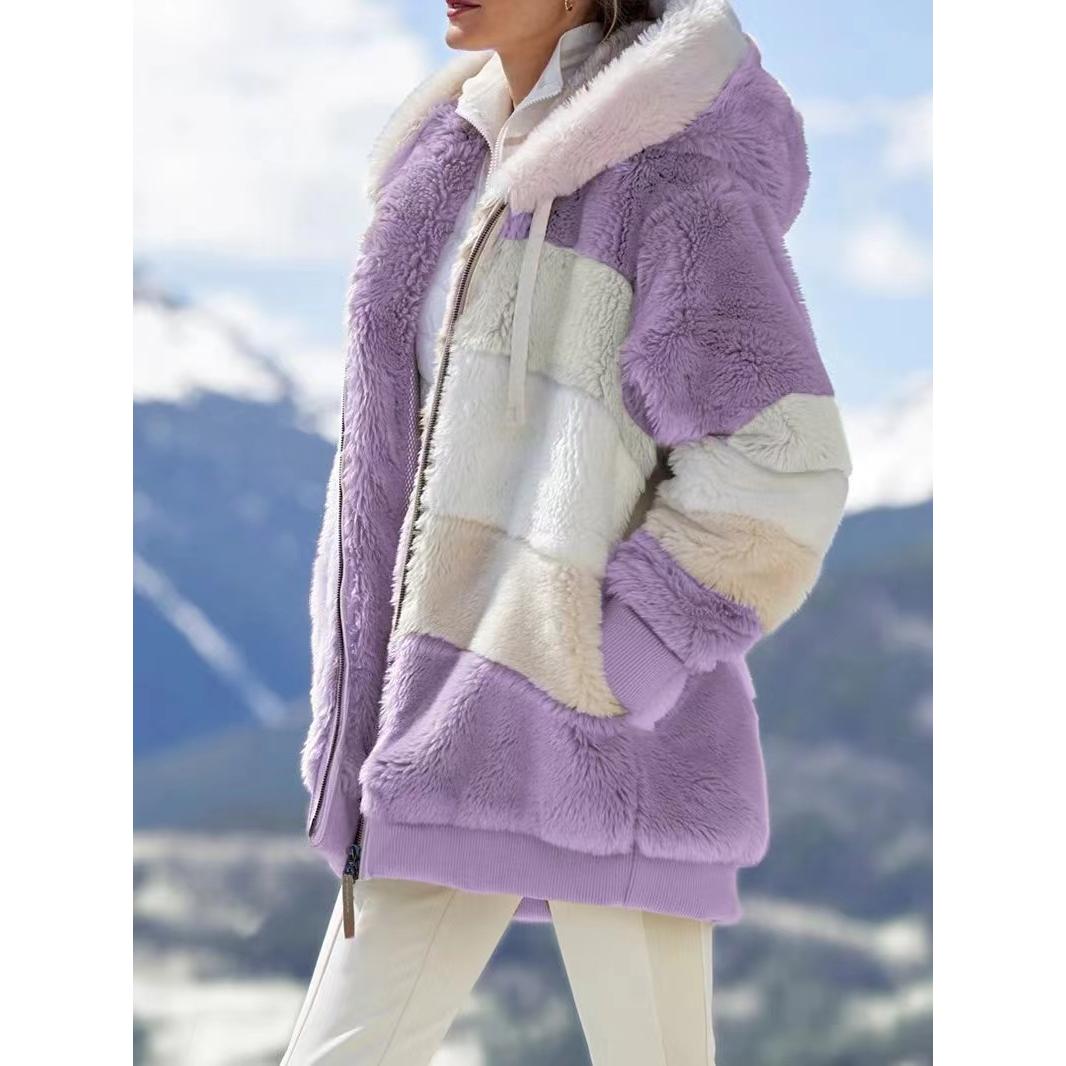 Ropa de Abrigo para Mujer Chaqueta de Invierno Sudadera con capucha de gran tamaño