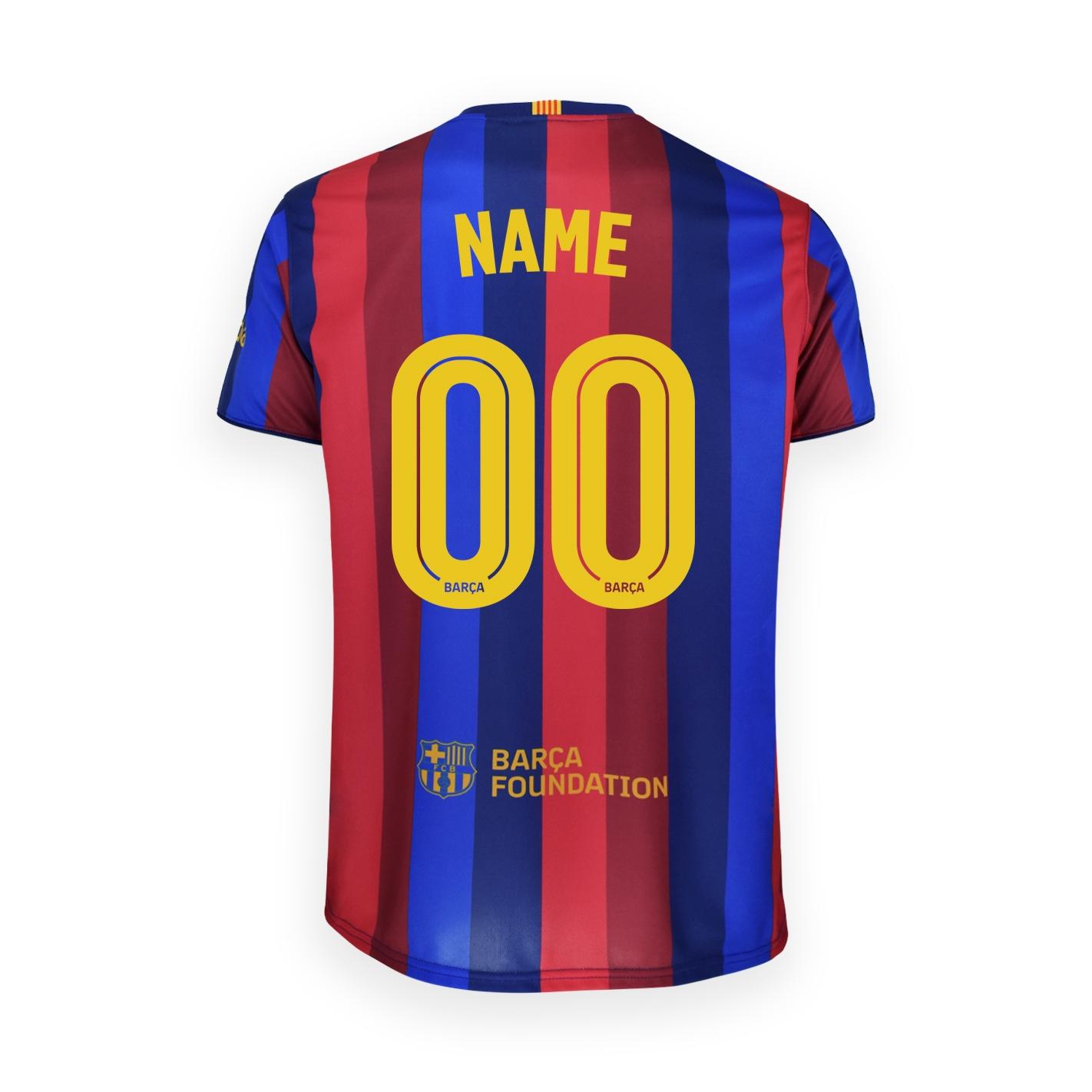 Personaliza tu Camiseta FC Barcelona Adulto 2026/27 Primera Equipación Réplica Oficial