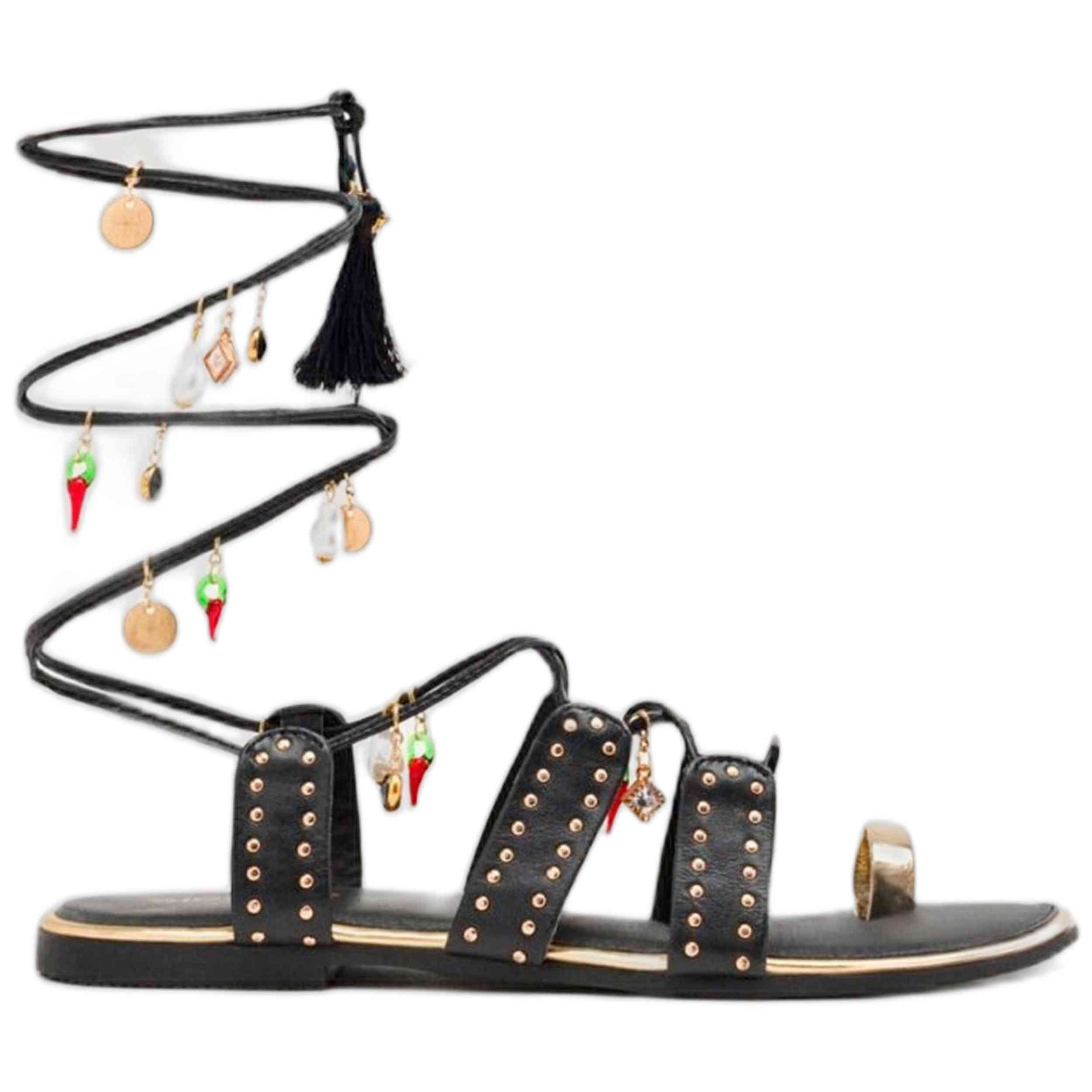 Sandalias Gioseppo modelo 75475 para Mujer en color Negro