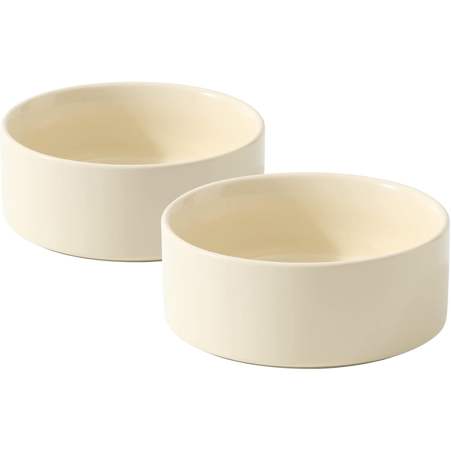 Cuenco elevado de cerámica del alimento para gatos DE LOS y cuenco del agua del gato, cuenco del gato, cuenco elevado del gato, alimentador del gato (CM 13/400ML)