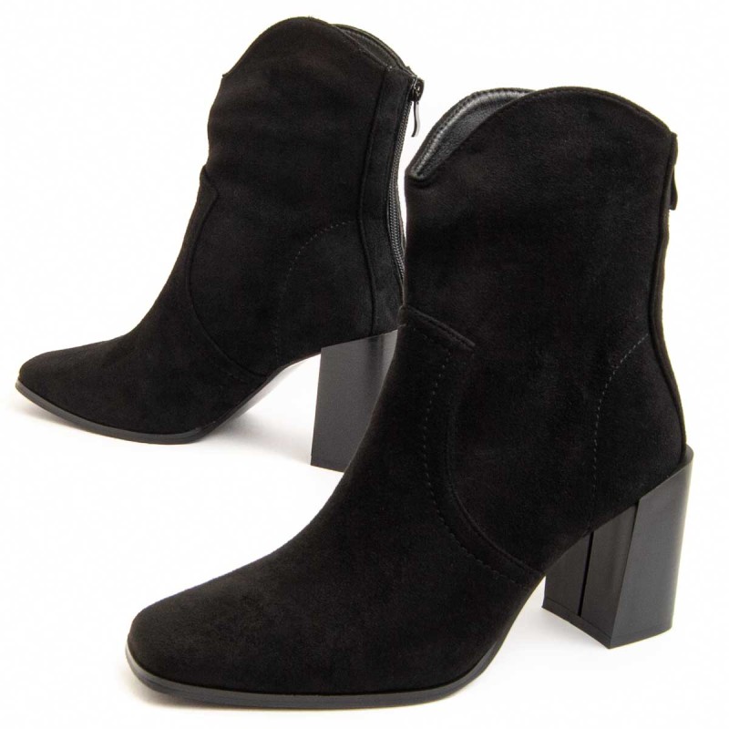 Botín De Tacón Para Mujer. Montevita Botilan34 96954