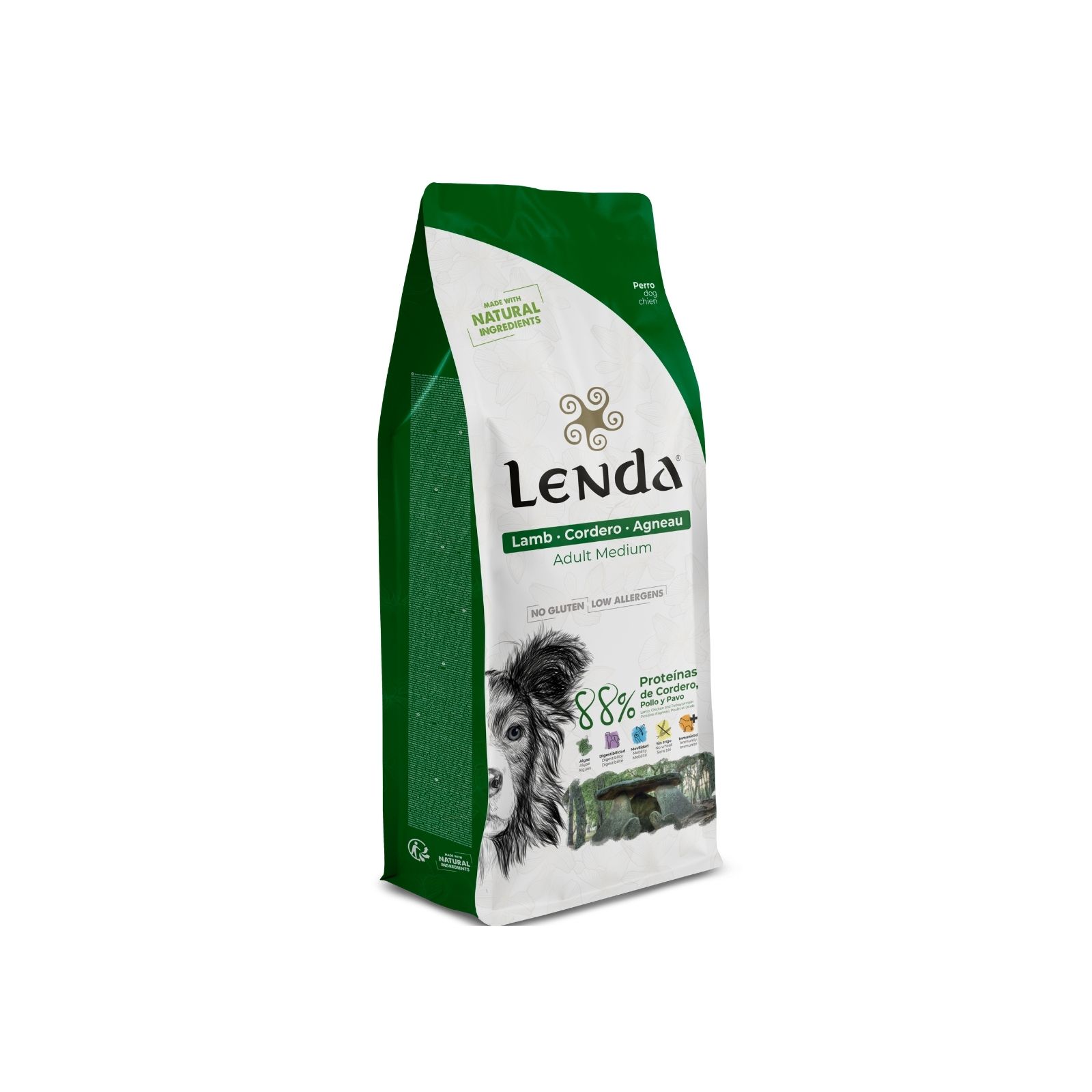 Lenda Lamb – Pienso Natural para Perros – Rico en Cordero