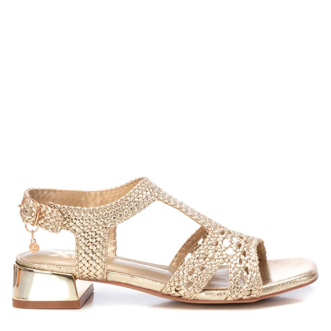 Xti Sandalias Oro 143813-ORO , para Mujer