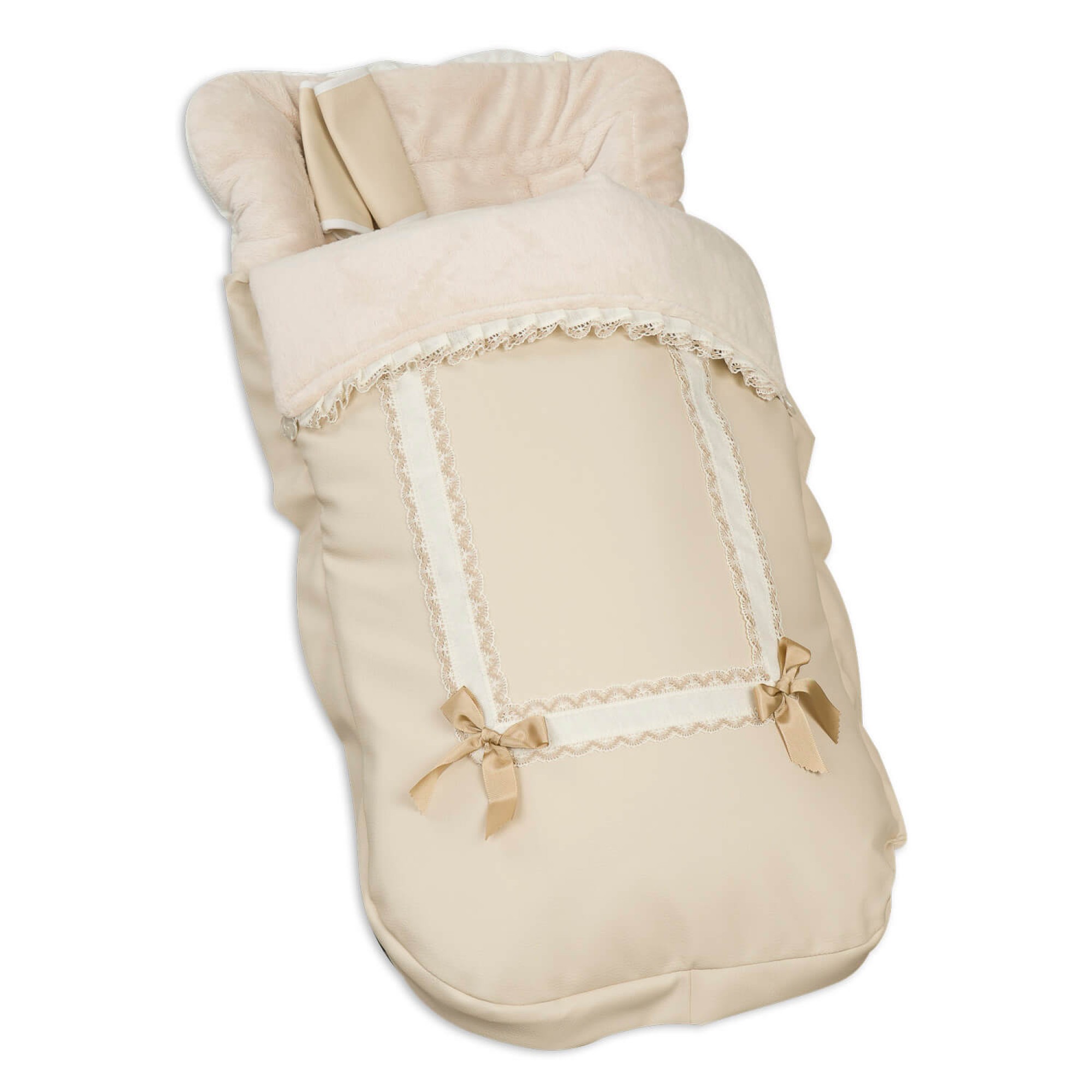 SACO UNIVERSAL DE SILLA DESMONTABLE, EXTERIOR EN POLIPIEL DE LA COLECCIÓN LEATHER + CUBREARNÉS