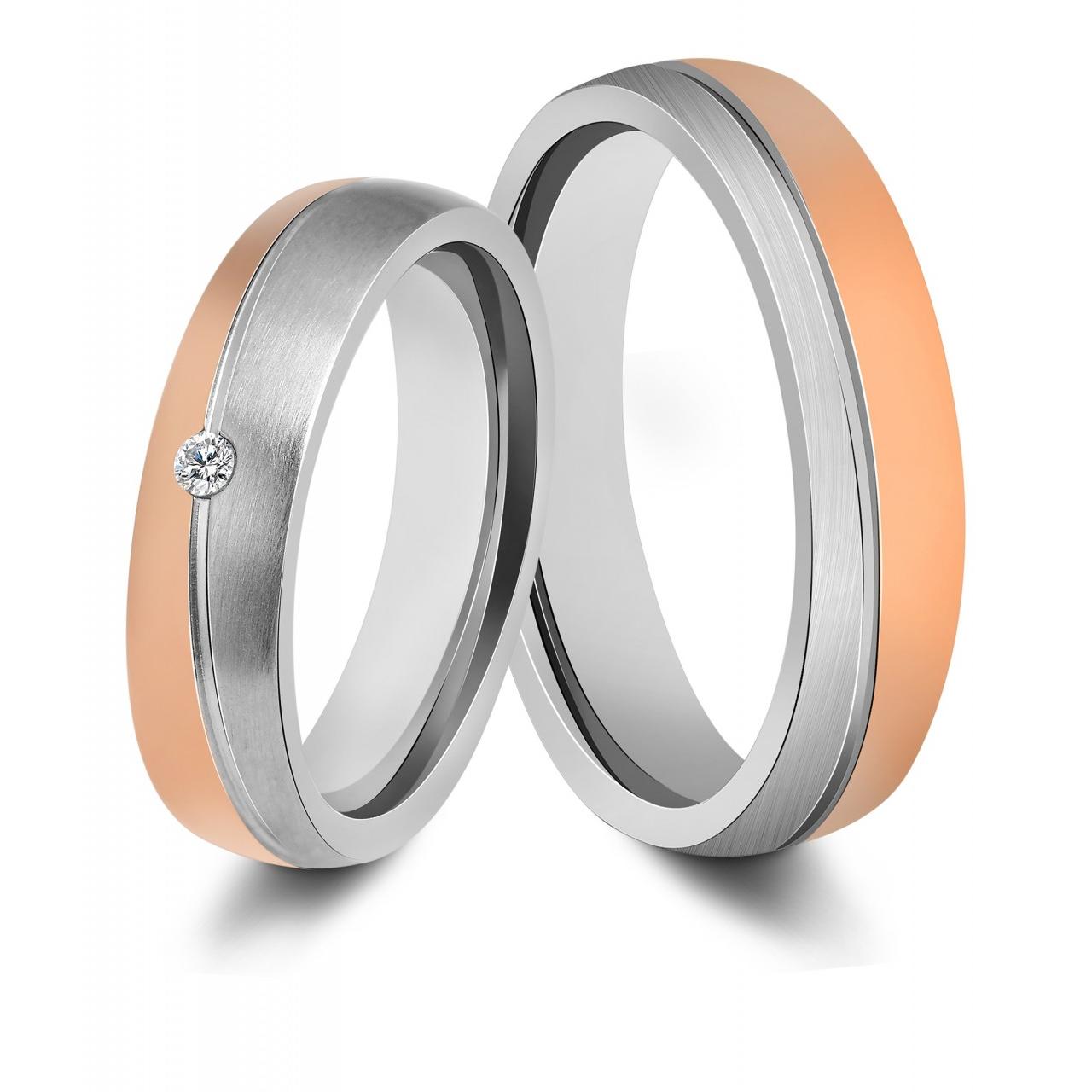 Akzent® Anillo Masculino Namorados / Noivado / Amizade em Aço Inoxidável – Tam.68 – 0213