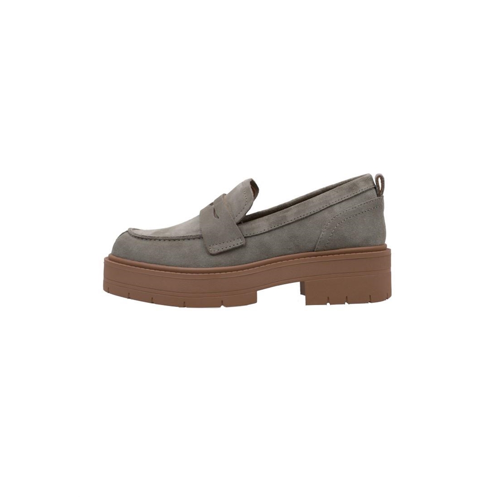 Geox D SPHERICA EC7 I Mocasines Planos Mujer Verde