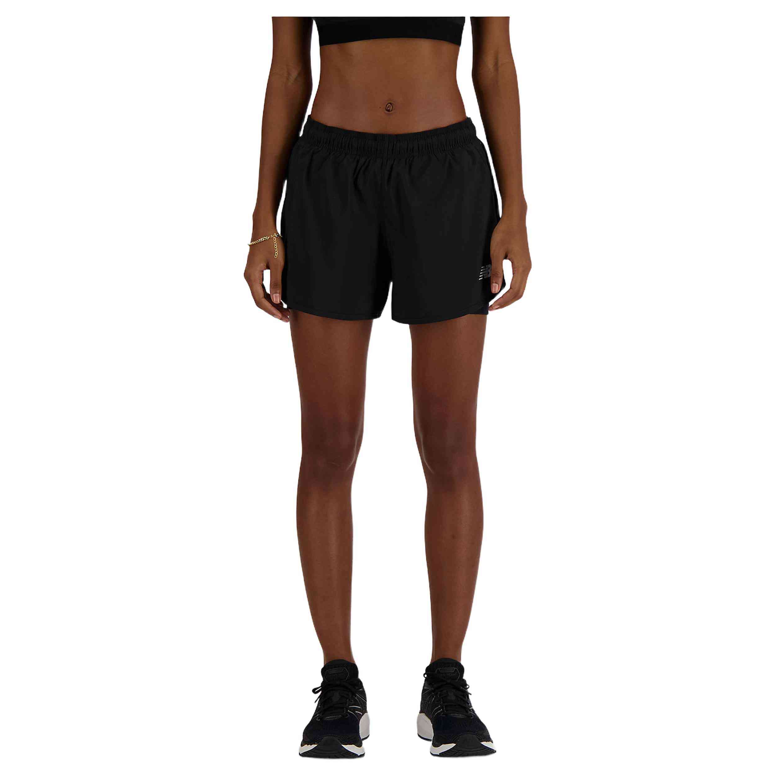 Pantalones Cortos New Balance modelo WS41225BK para Mujer en color Negro
