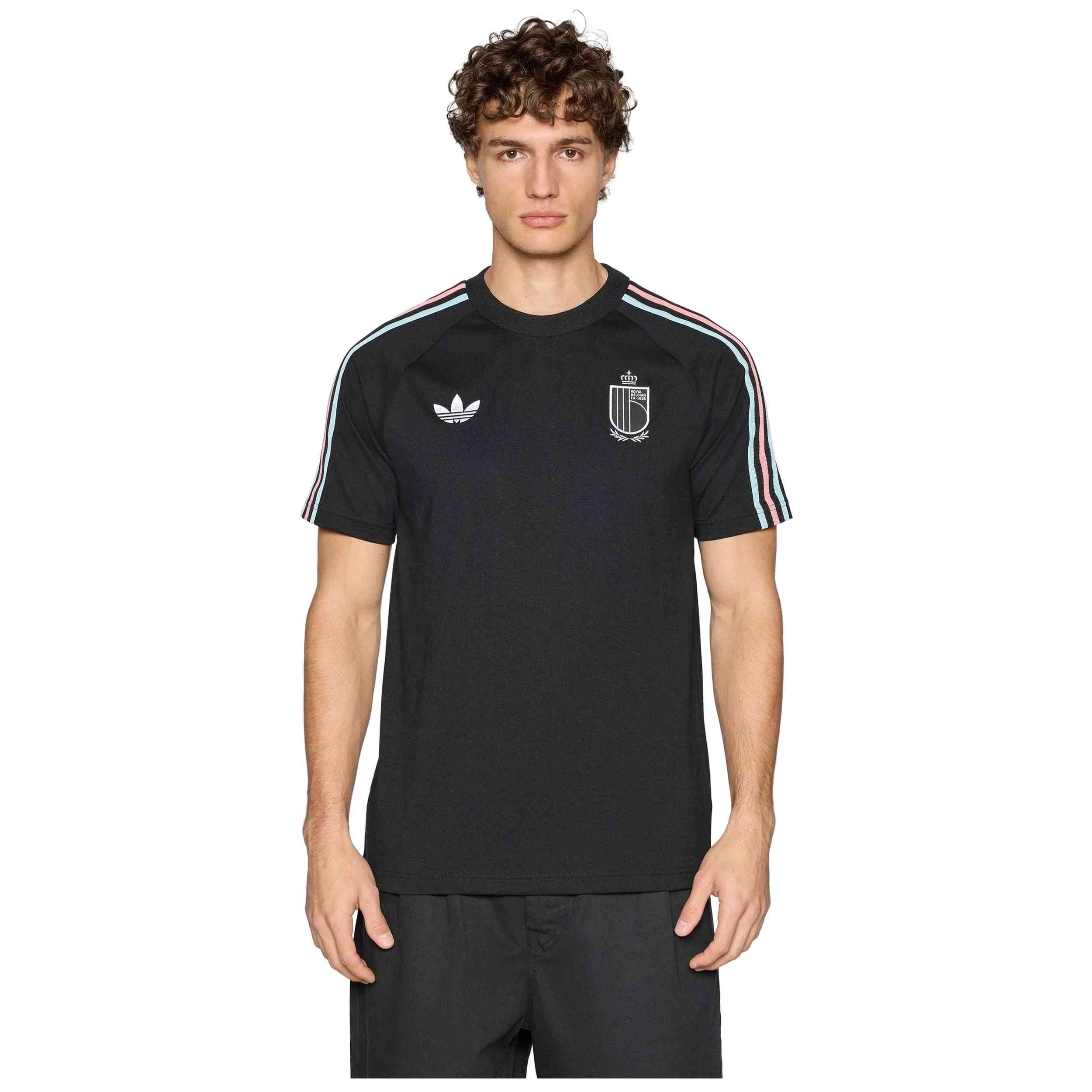 Camiseta De Manga Corta Adidas modelo Belgium Originals T-Shirt "Black" para hombre y mujer en color Negro