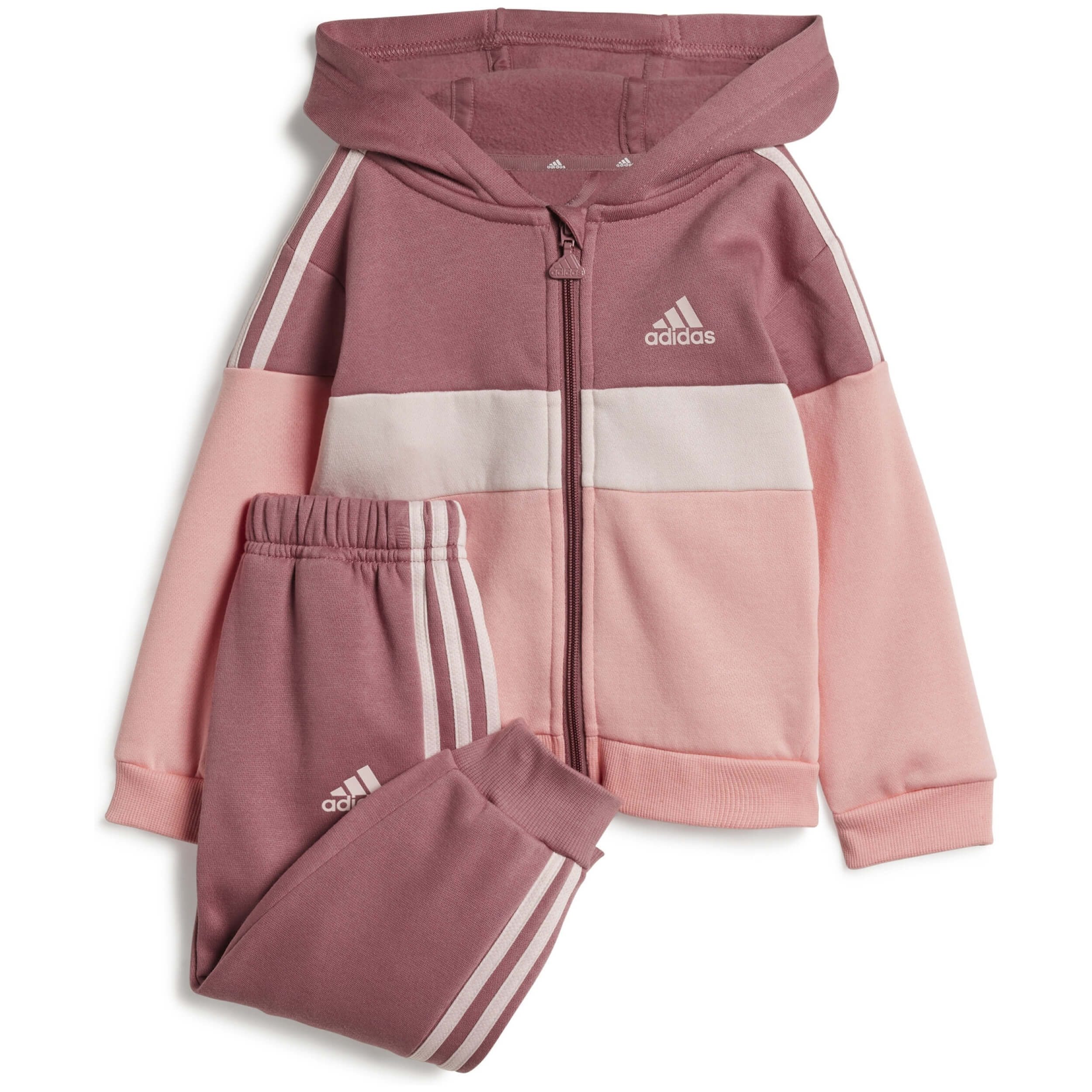 Chandal Completo Adidas modelo IV7394 para Bebe en color Rosa