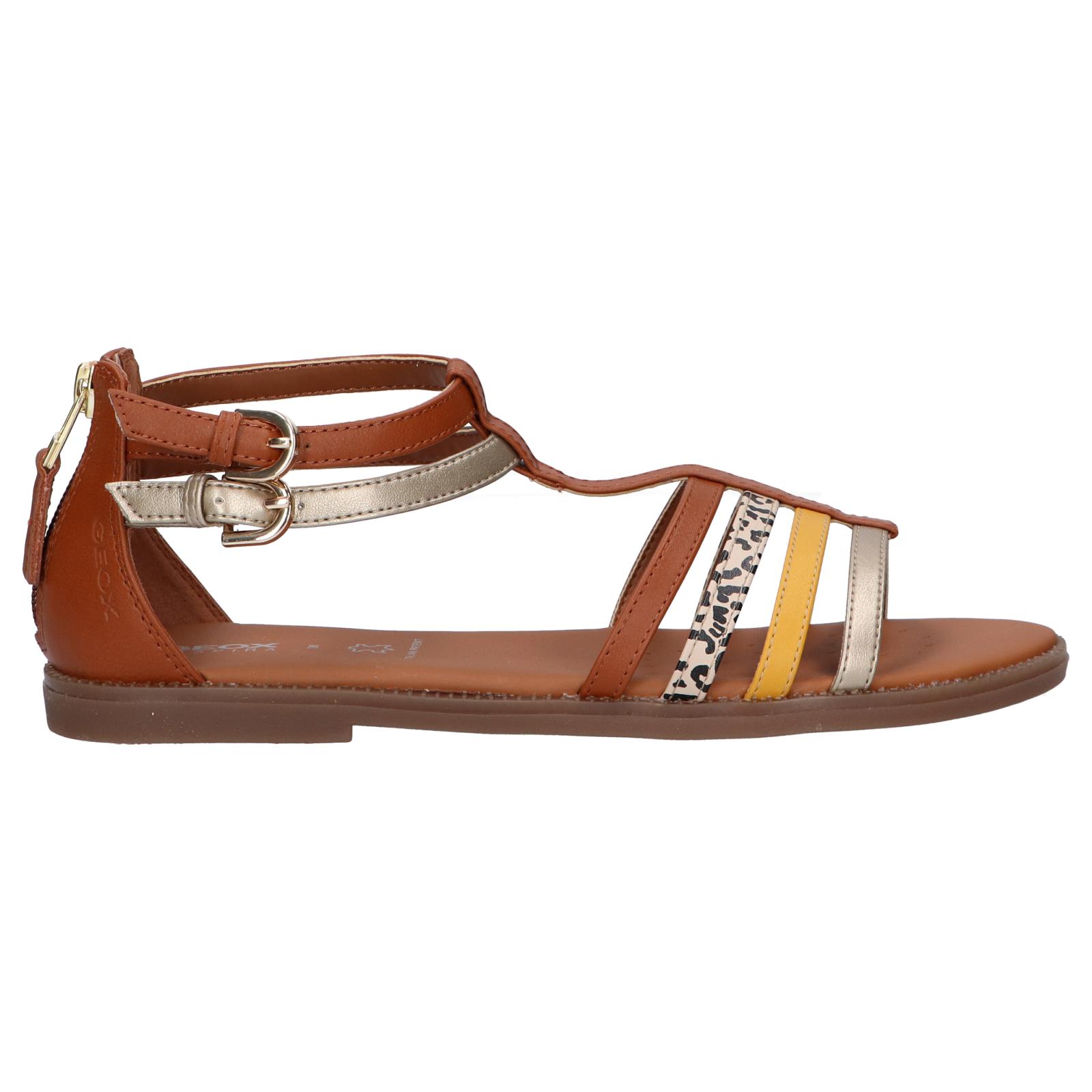 Women's and girls' sandals geox j7235d 054aj j s karly c5102 caramel
