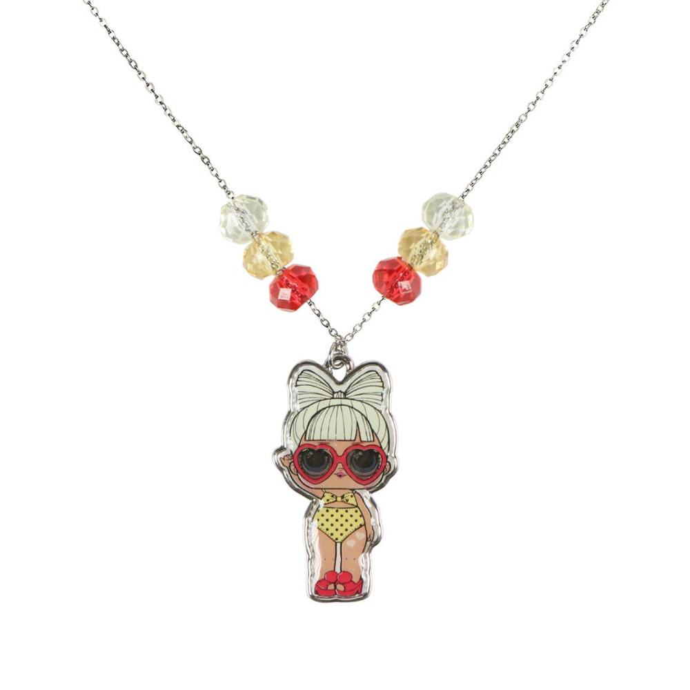 Lol Cerdá Collar Multicolor Niña - Detalle en Pedrería - Original