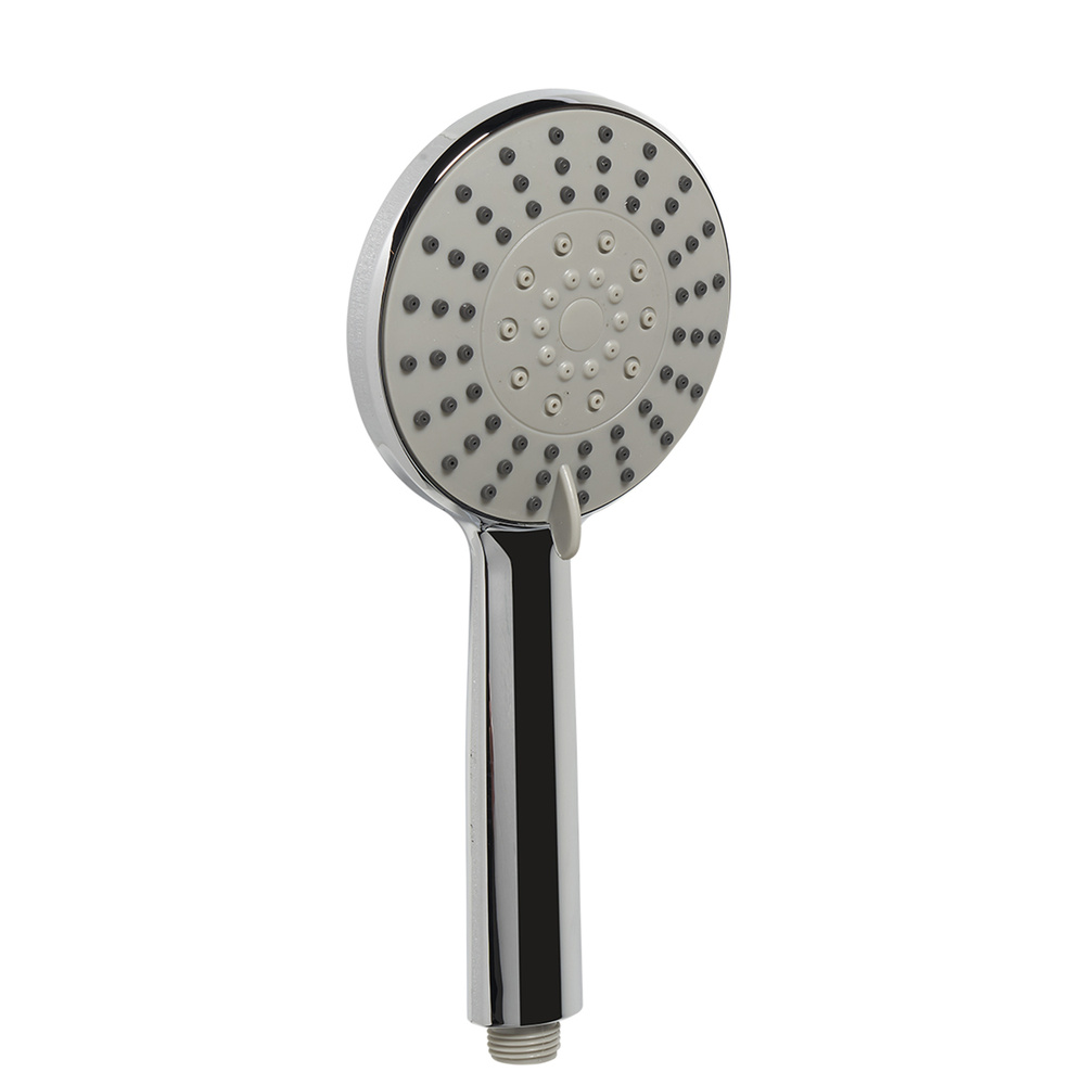 MAURER Maneral de Ducha 5 Posiciones Modelo "Ilenia" ø 115 mm | Alcachofa de Ducha Cromada Universal con 5 Tipos de Chorro y Cabezal Ancho | Mango de Ducha Ergonómico Antical para Baño