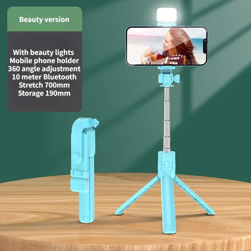OmHome Smartphone Vlogging Kit for iPhone Android with Tripod Mini Microphone Starter Vlog kit for TikTok Live Stream Video YouTube
