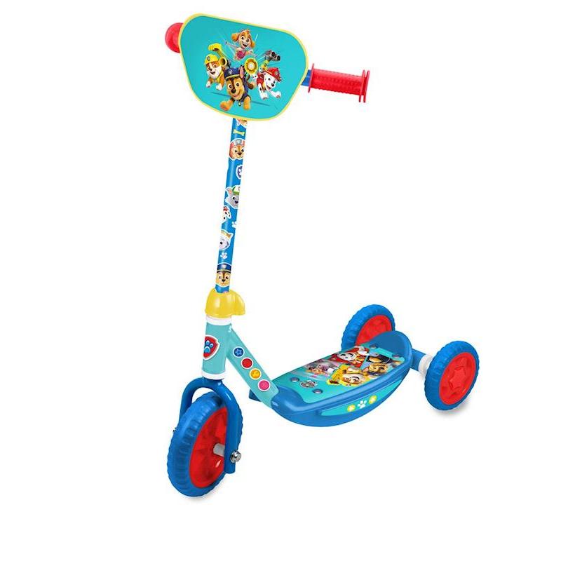 Paw Patrol - Patinete 3 ruedas para niños 6+ años, con diseño temático de Bluey, tamaño 62x32x55,5 cm, ideal para parques y exteriores