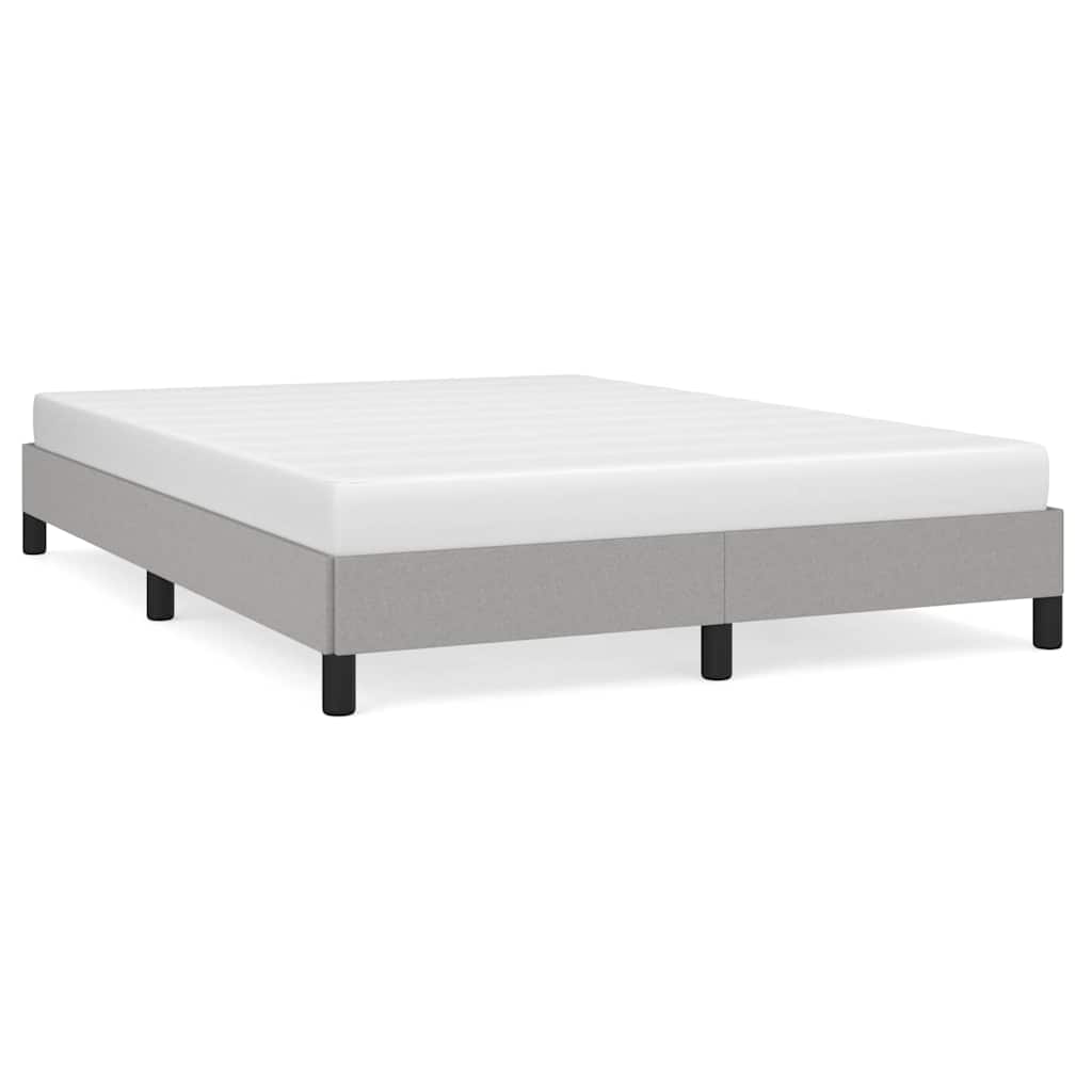 vidaXL Estructura de cama sin colchón tela 140x200 cm Multicolor