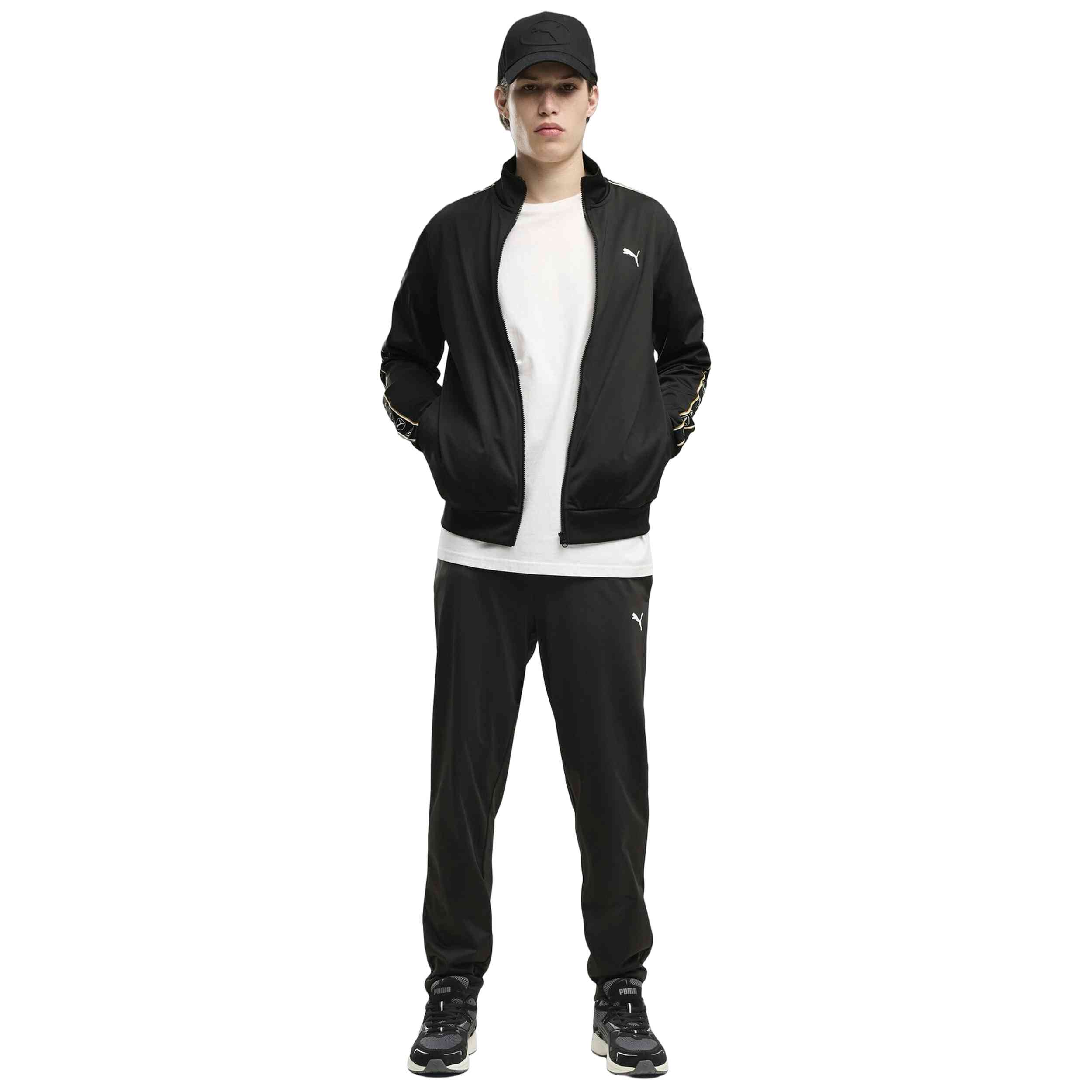 Textil Puma modelo Poly Tape Suit en color Negro