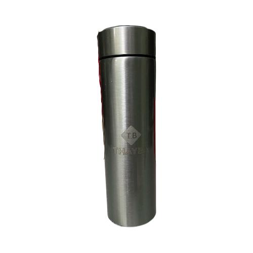 Termo de acero inoxidable:Taza de Viaje,Termo Taza 500ML Travel Mug,Botella de agua inteligente deportiva con pantalla LED de temperatura,Termo termo para agua fría y caliente Thayba