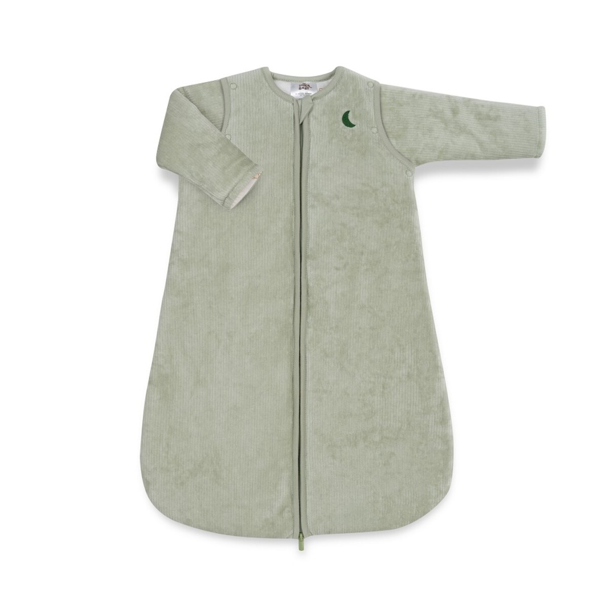 INTERBABY Saco nana verde para bebés soft 85 modelo luna