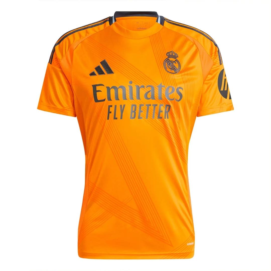 Camiseta  Fútbol  Adidas R. Madrid 2ª 24/25 Naranja