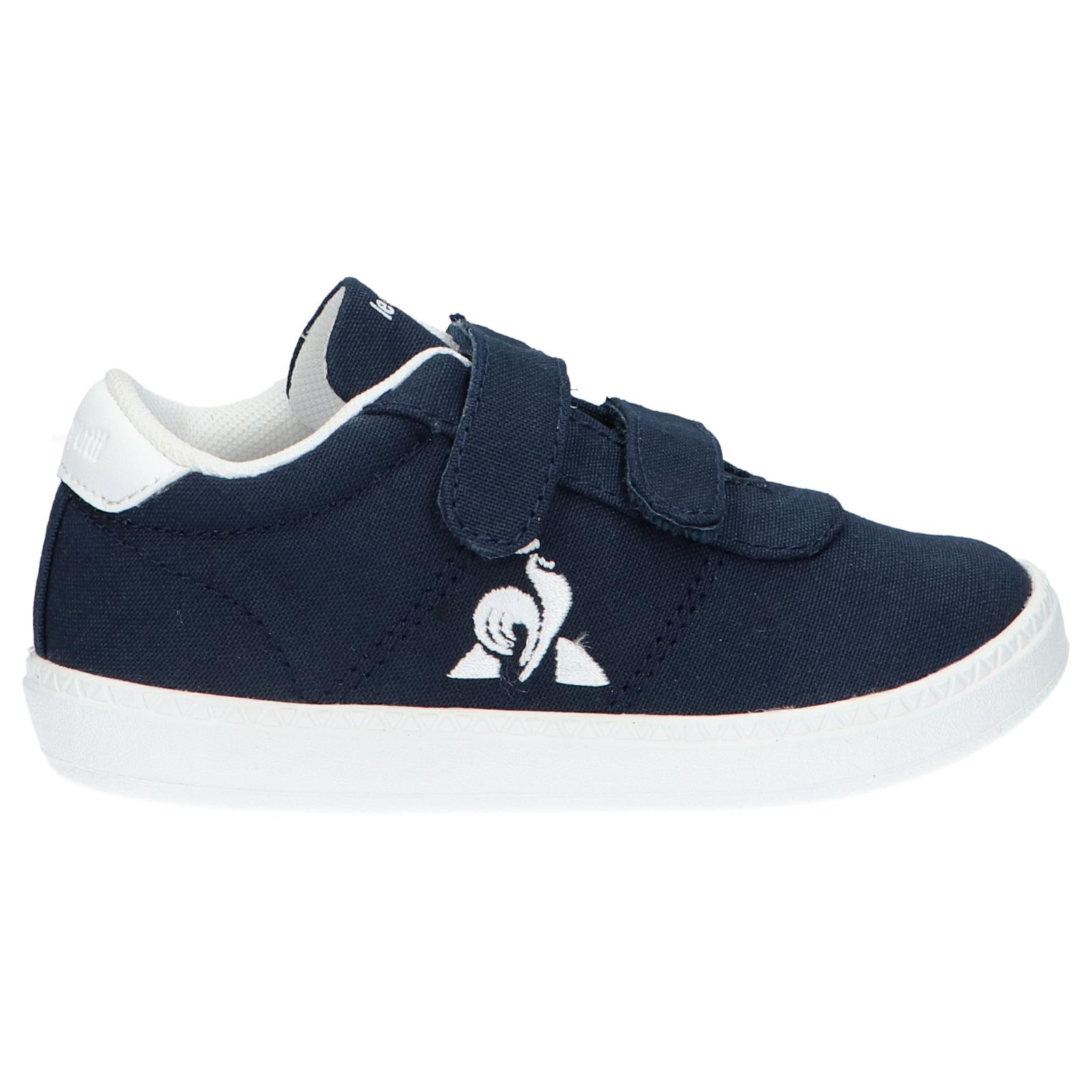 Le coq sportif girls and boys sneakers 2210153   Court one inf dress blue