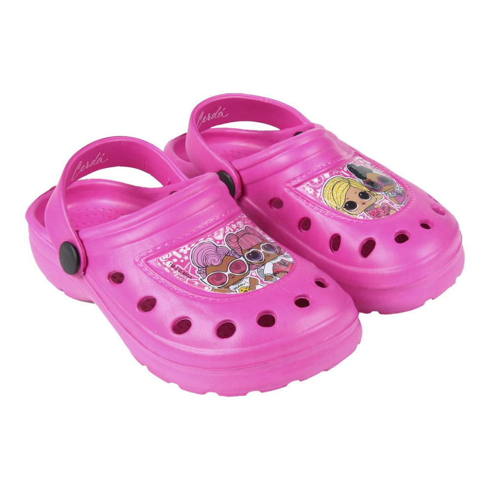 Lol Cerdá Zuecos 63737 Fucsia Niña - Cómodos y Originales