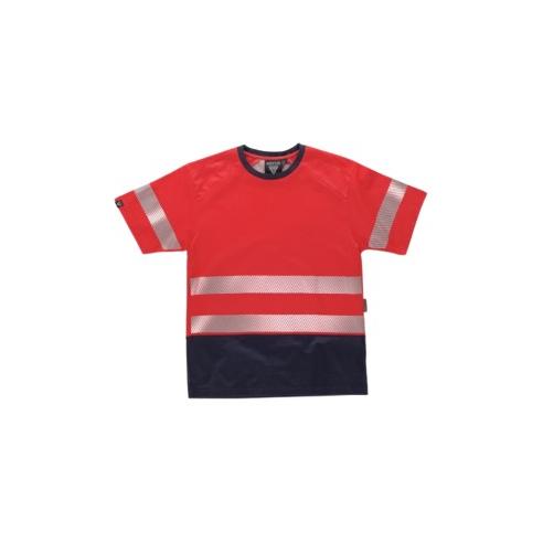 Camiseta Alta Visibilidad Manga Corta Algodón