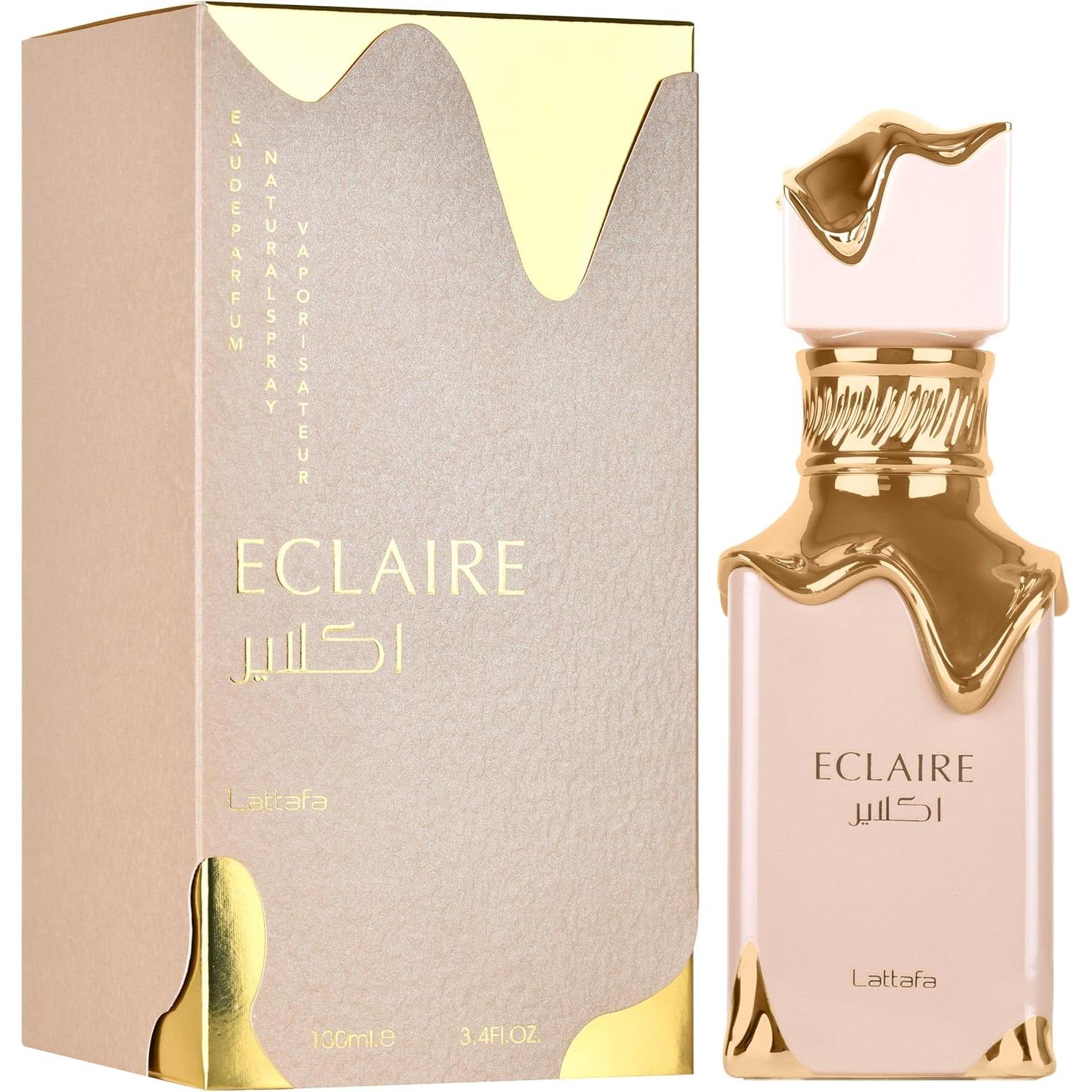 Lattafa Eclaire Collection Original Banoffi  Pistache , Agua De Perfume Importado Desde Dubái Elige Entre Pistacho, Vanilla O Éclaire Classic