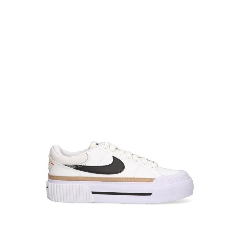 Zapatillas Basico Nike - Mujer - Suela Doble - Modelo Dm7590 - Color Negro