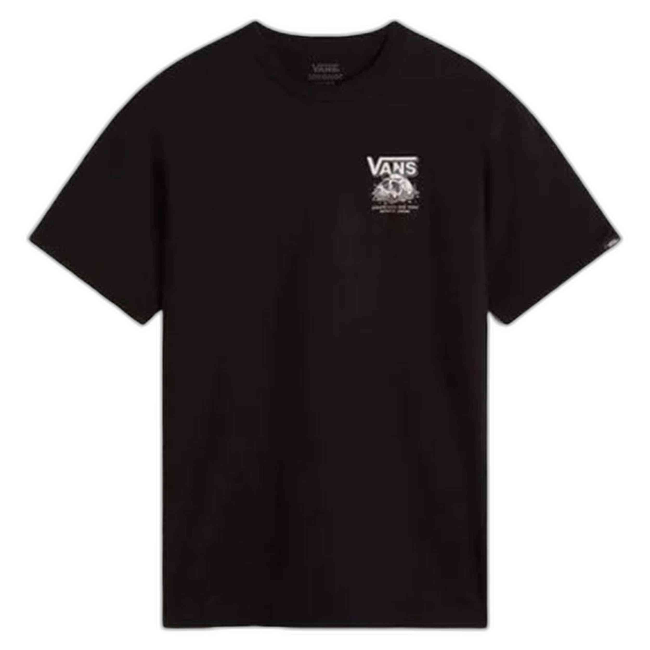 Camiseta Vans Growin On U Ss Crew Hombre Negro