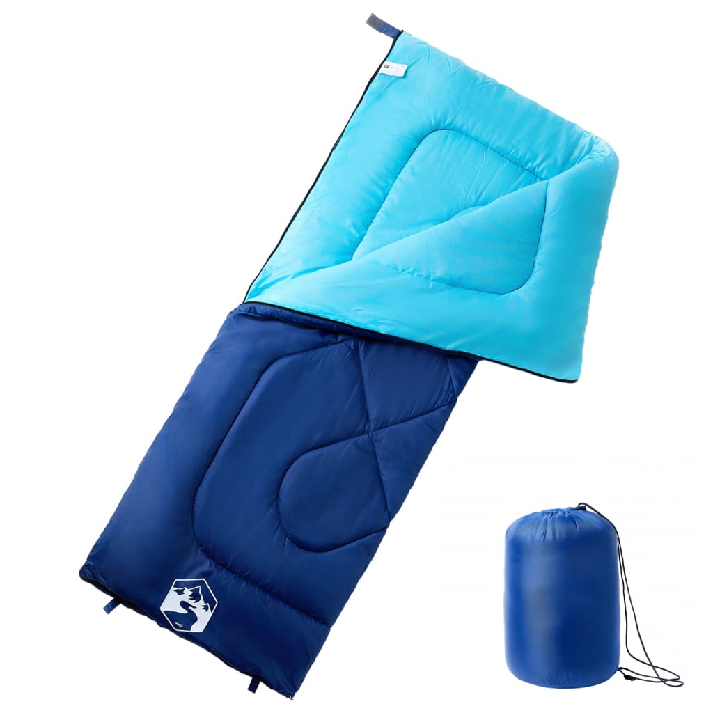vidaXL Saco de dormir de camping para adultos 3 estaciones Color Camuflaje, Naranja y negro, navy and blue y mas