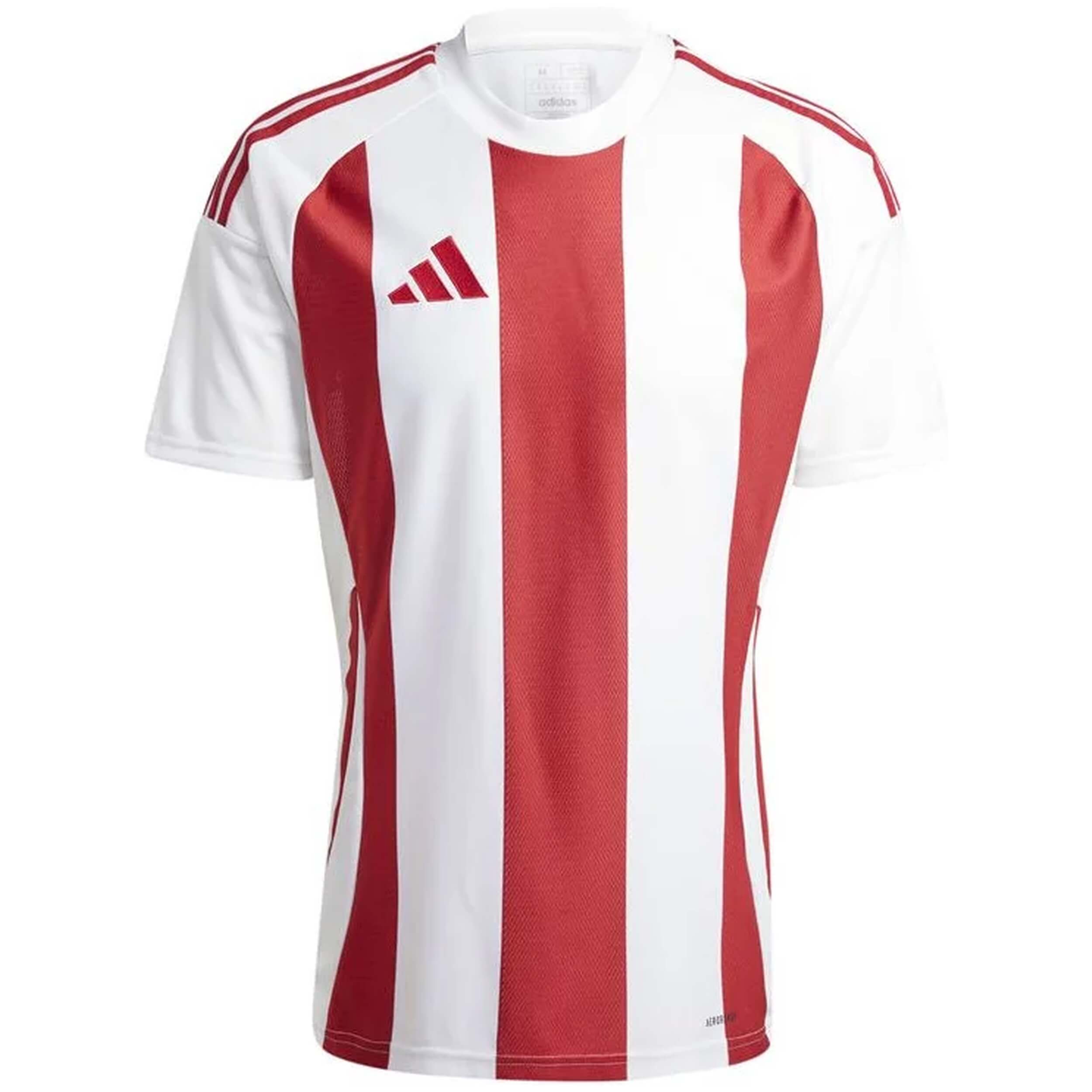 Camiseta De Futbol Adidas modelo Striped 24 "White / Team Power Red 2" para Hombre en color Blanco