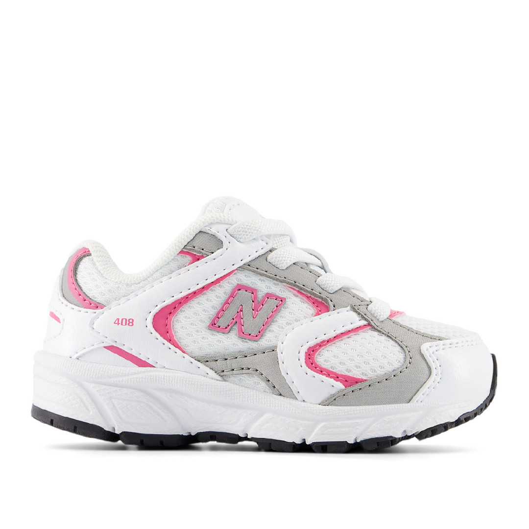 Zapatillas deporte New Balance 408 white con pink