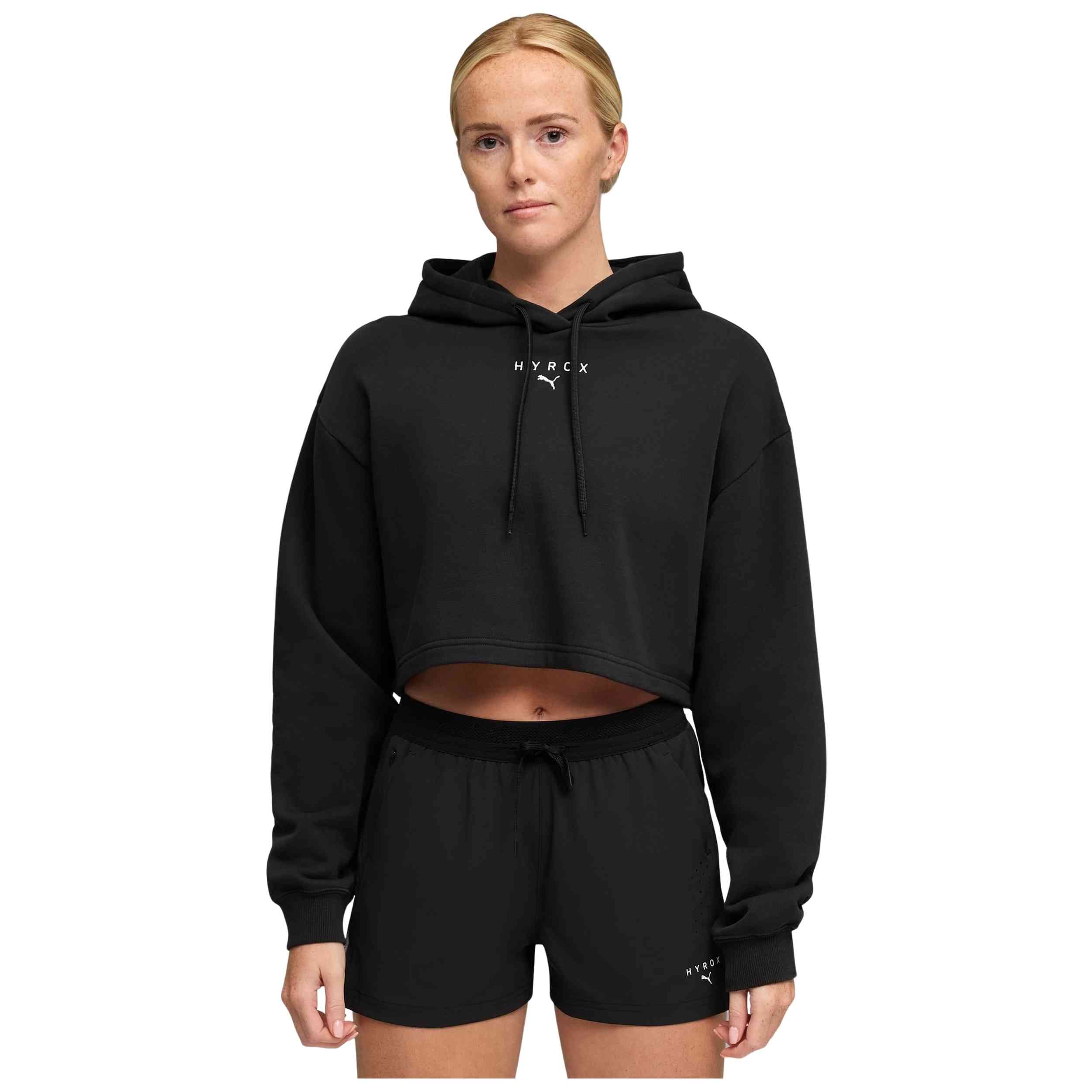 Sudadera Puma modelo W Puma X Hyrox Heavy en color Negro