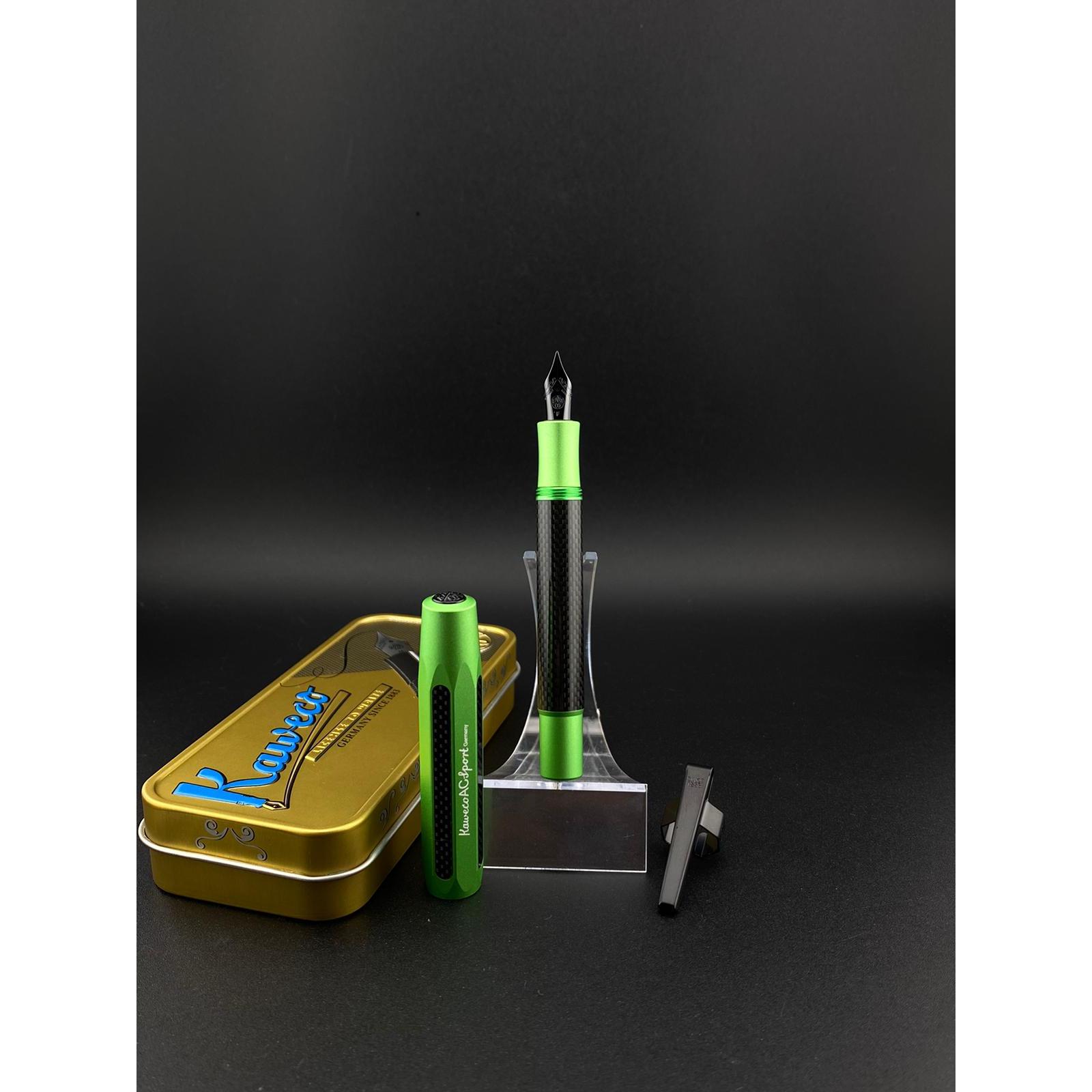 Pluma Kaweco Ac Sport Carbono Verde