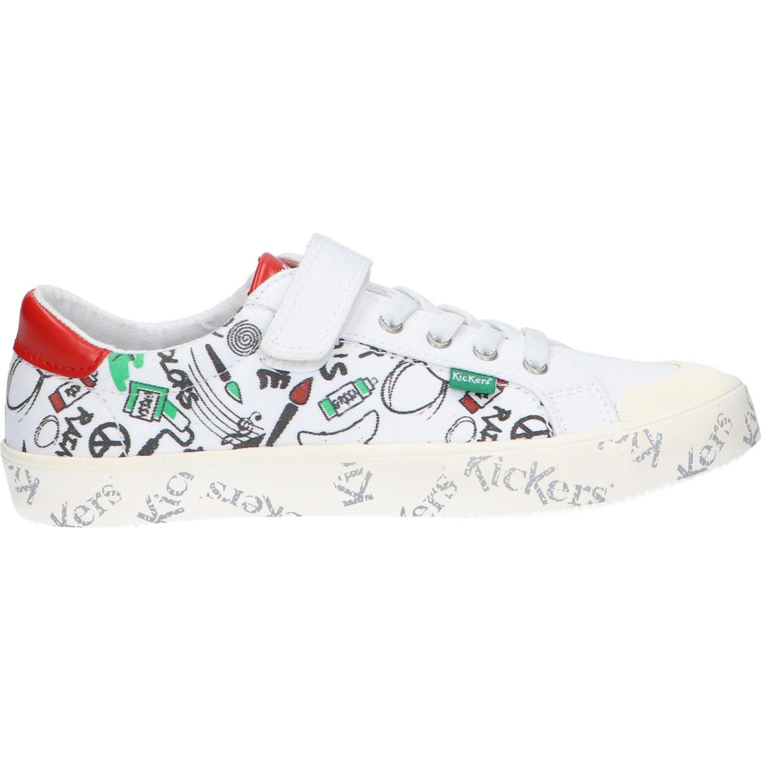 Girls and boys kickers sneakers 860862 -30 gody 31 blanc rouge see