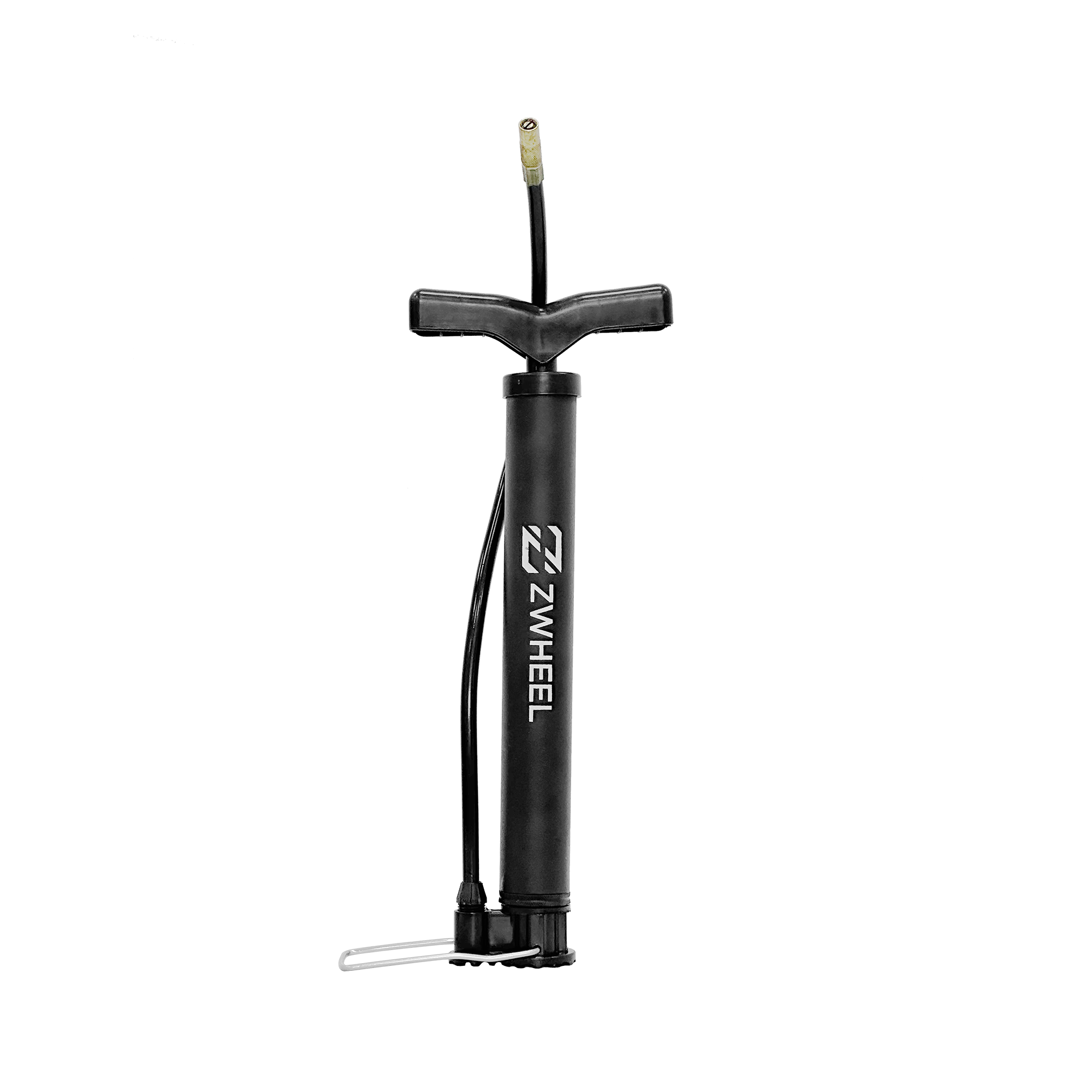 Zwheel - Bomba de aire manual para bicicleta y patinete eléctrico Zwheel – ideal para reparación rápida en exteriores, uso diario y mantenimiento profesional de ruedas con válvulas Presta y Schrader