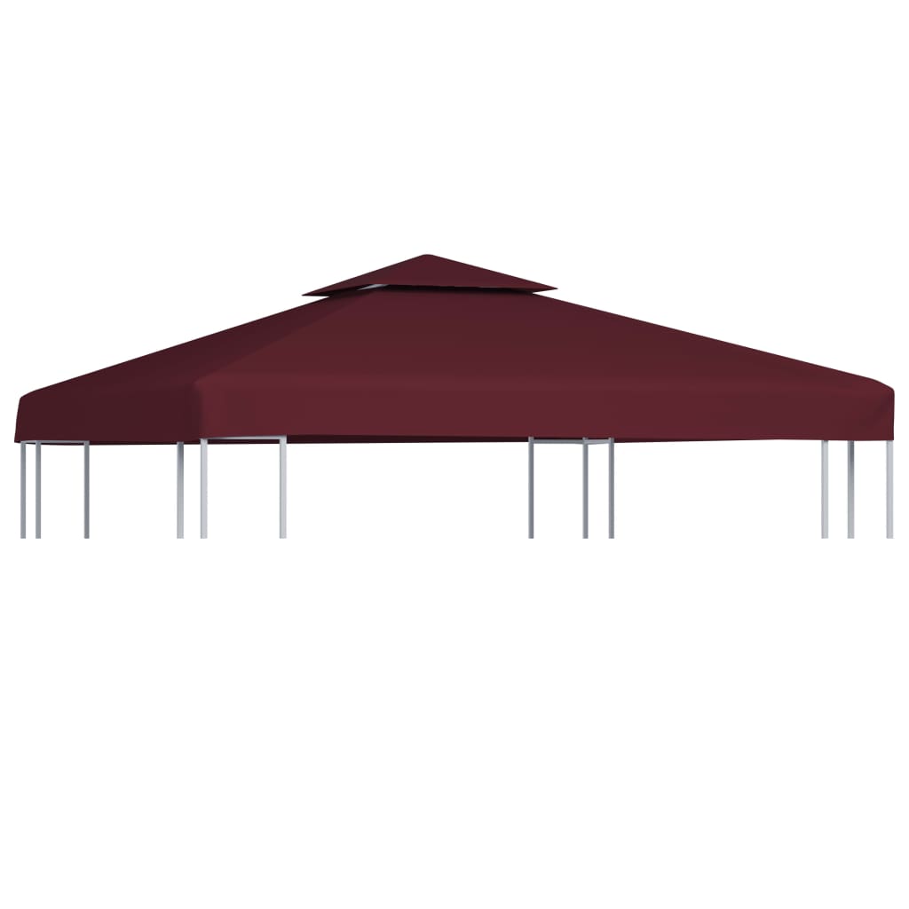 vidaXL Cubierta de Repuesto de Cenador Toldo Superior Refugio 3x3 m Color Azul, Beige, Crema y mas