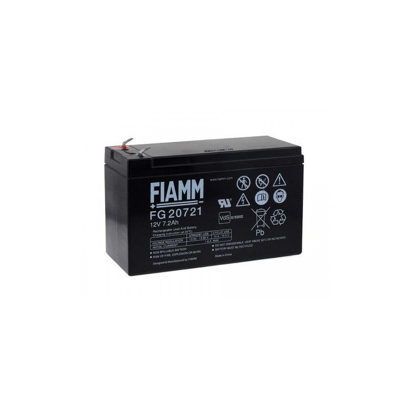Batería Plomo FIAMM FG20721 12V 7.2Ah